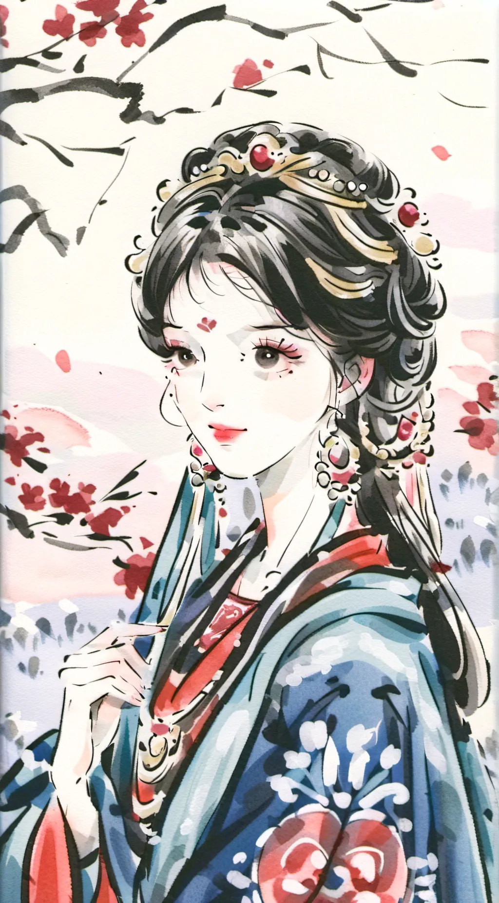 ai character: princess Diana  background