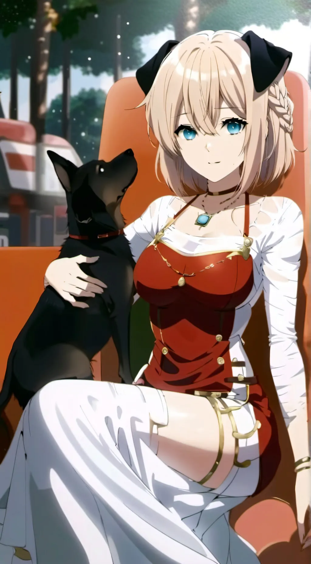 ai character: Hana background