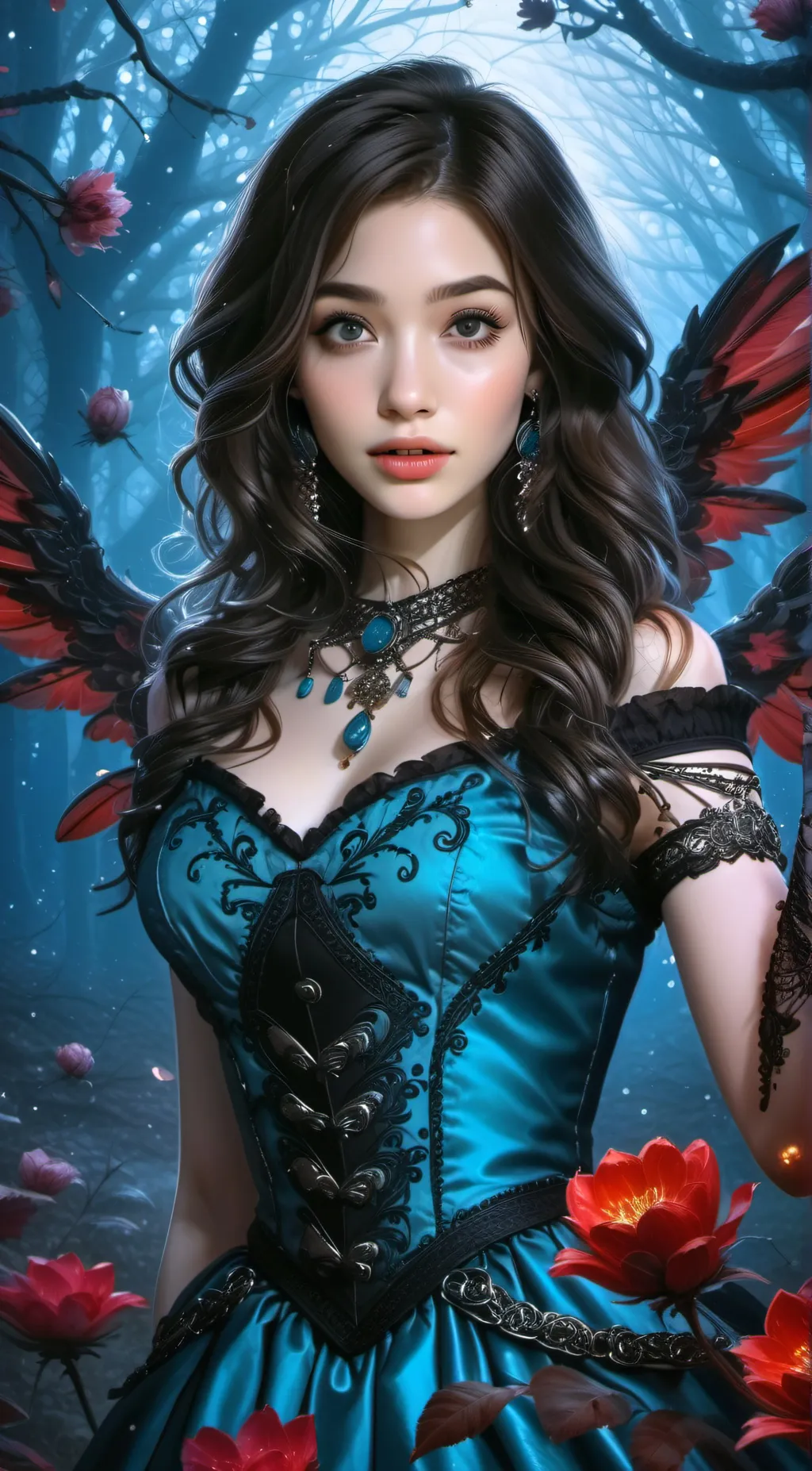 ai character: hi background