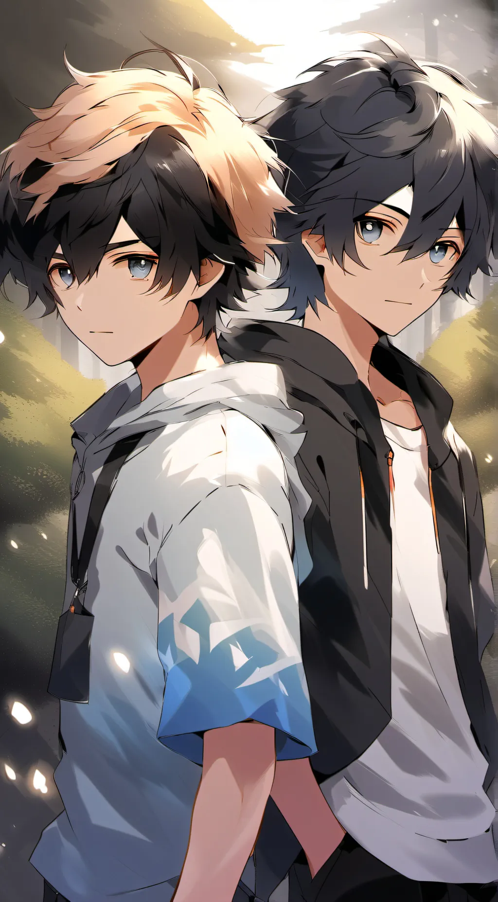 ai character: Melvin & simon background