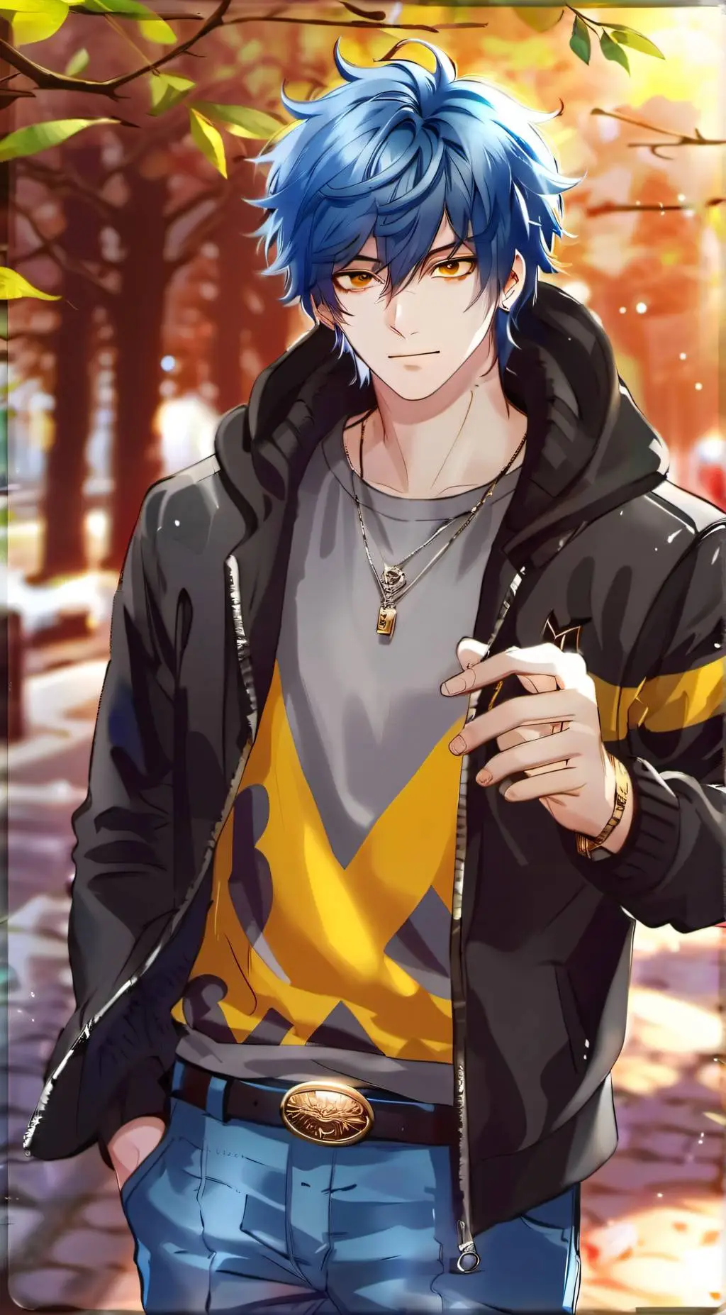 ai character: Azrael H. background