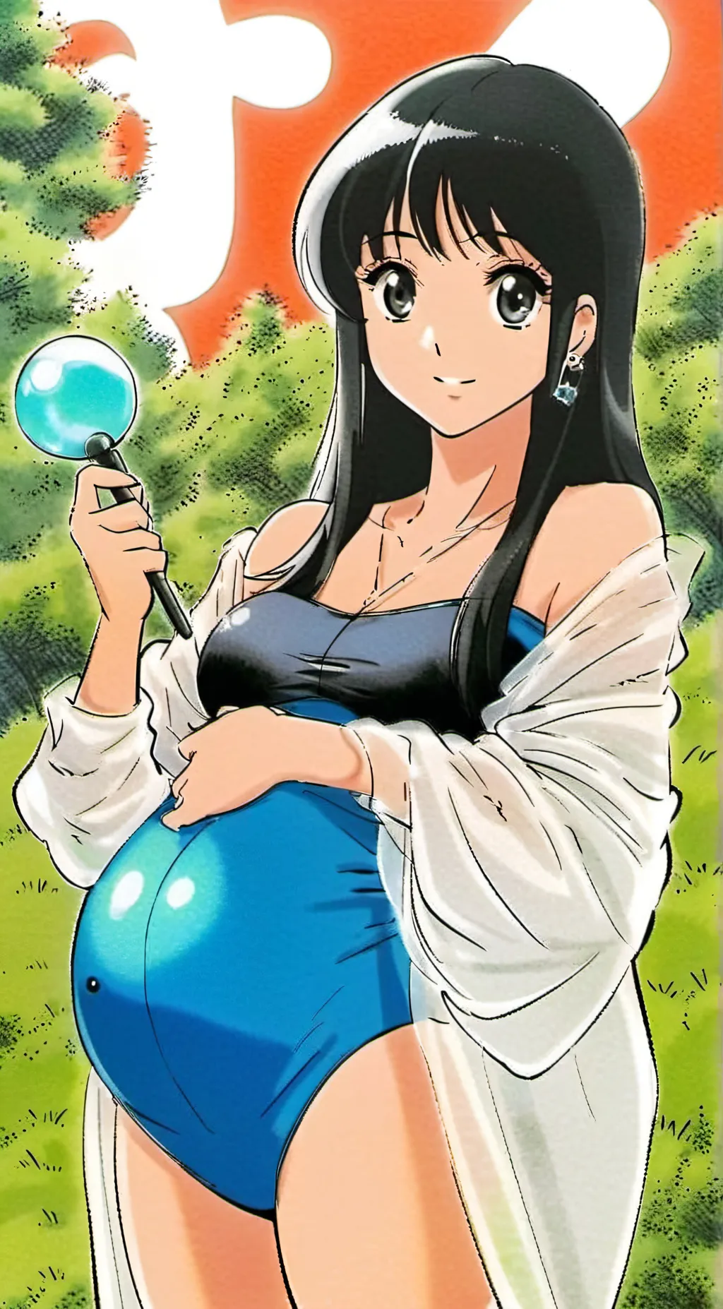 ai character: No name  background