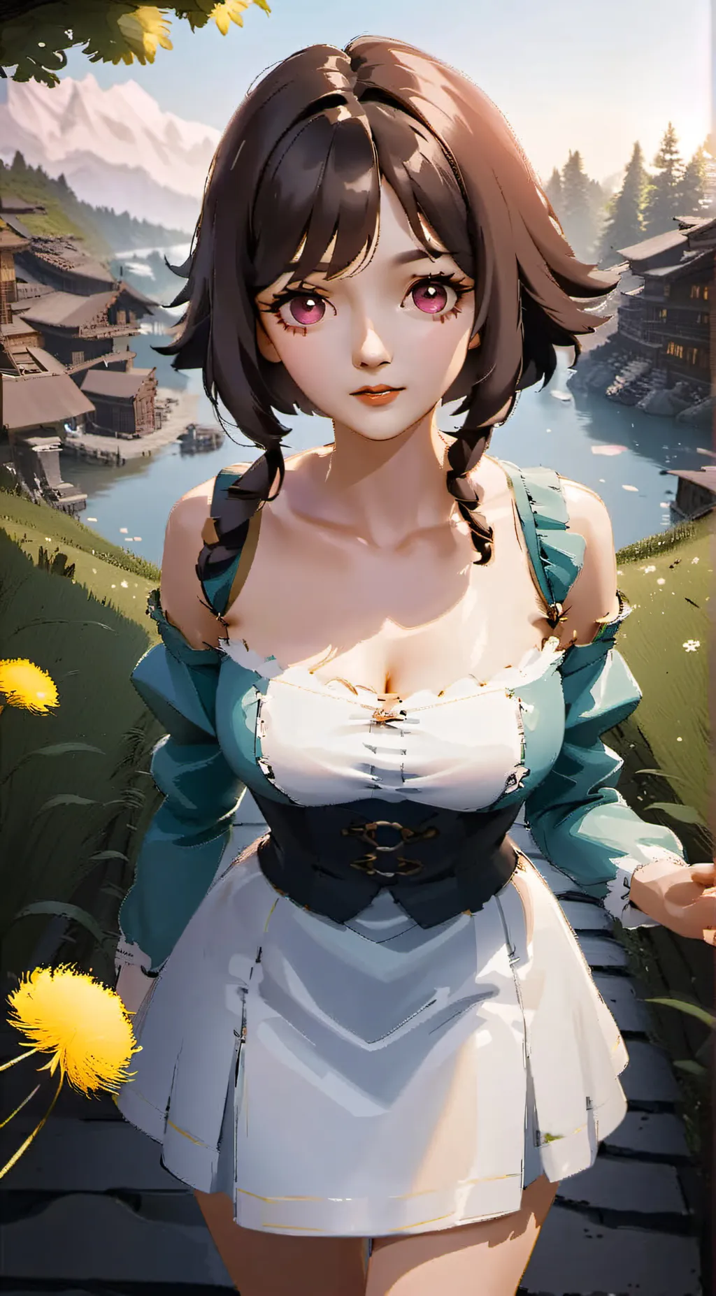 ai character: Emilia Evens background