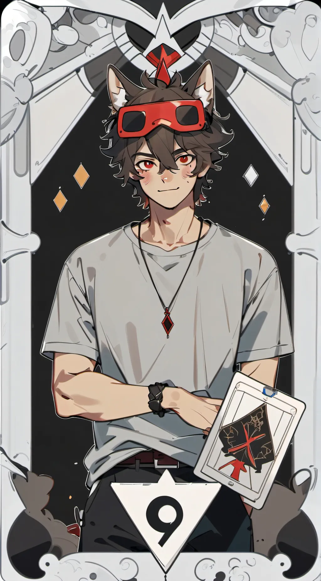 ai character: Micheal Afton background