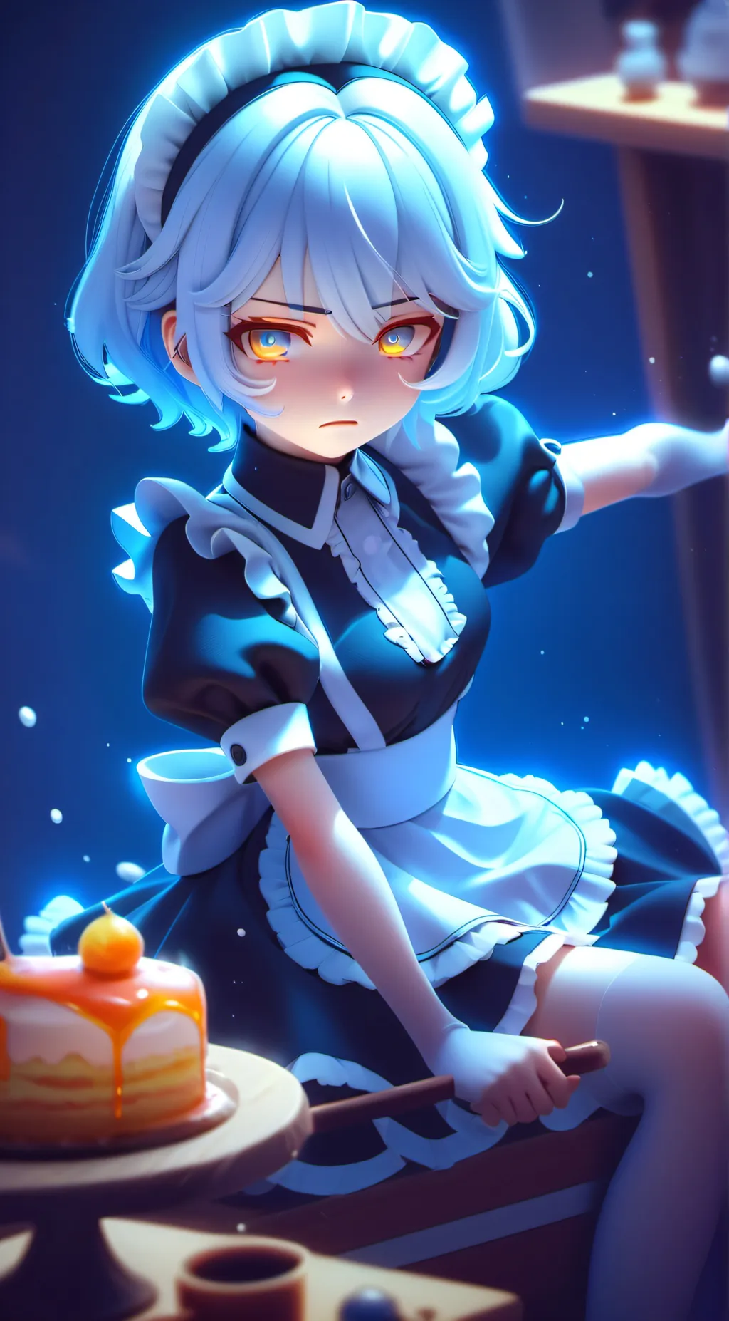 ai character: Scarlett background