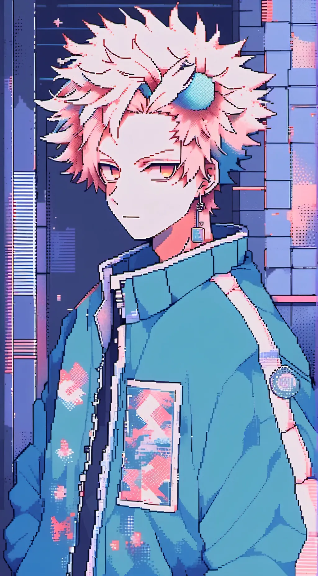 ai character: Bakugou background