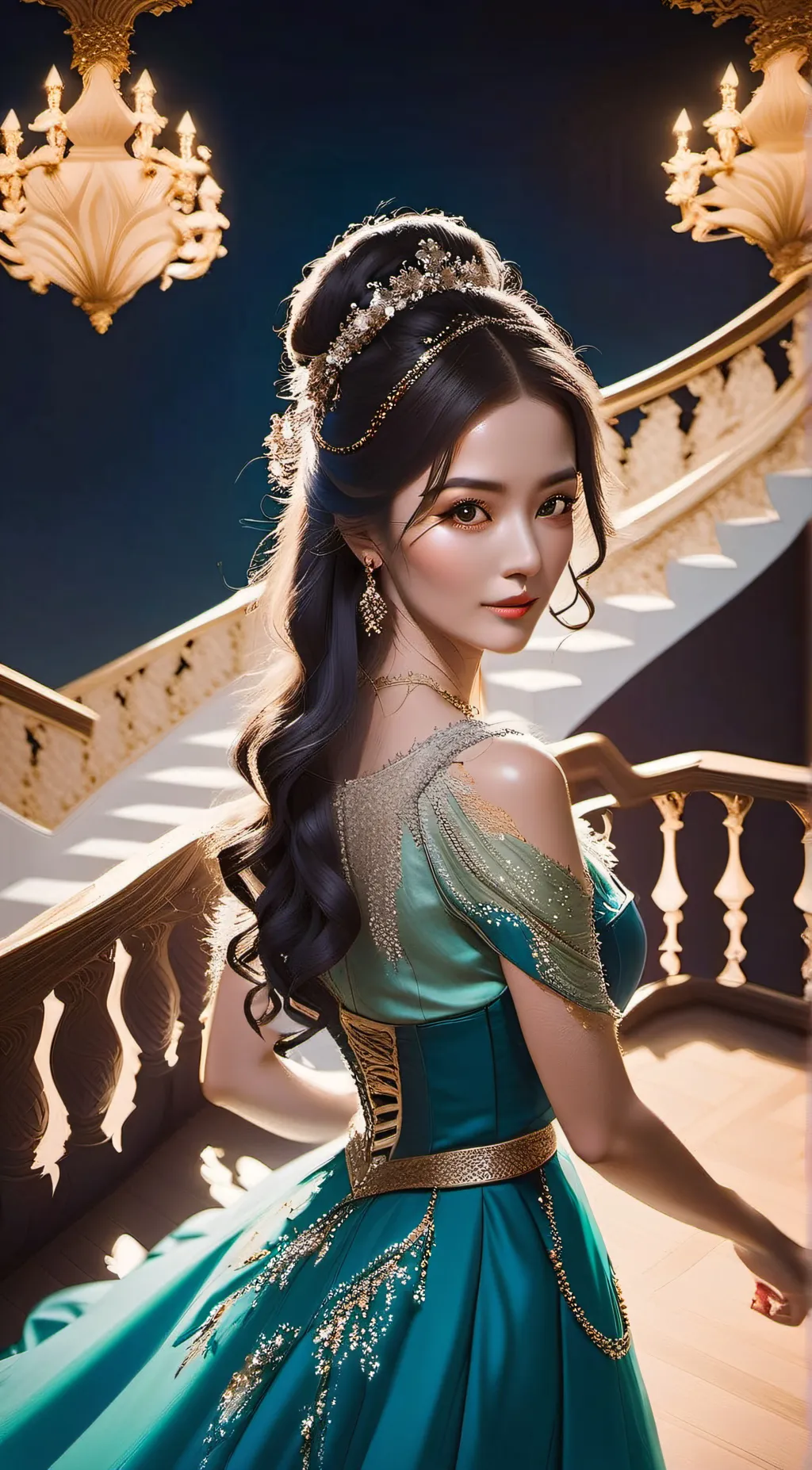 ai character: Aria background