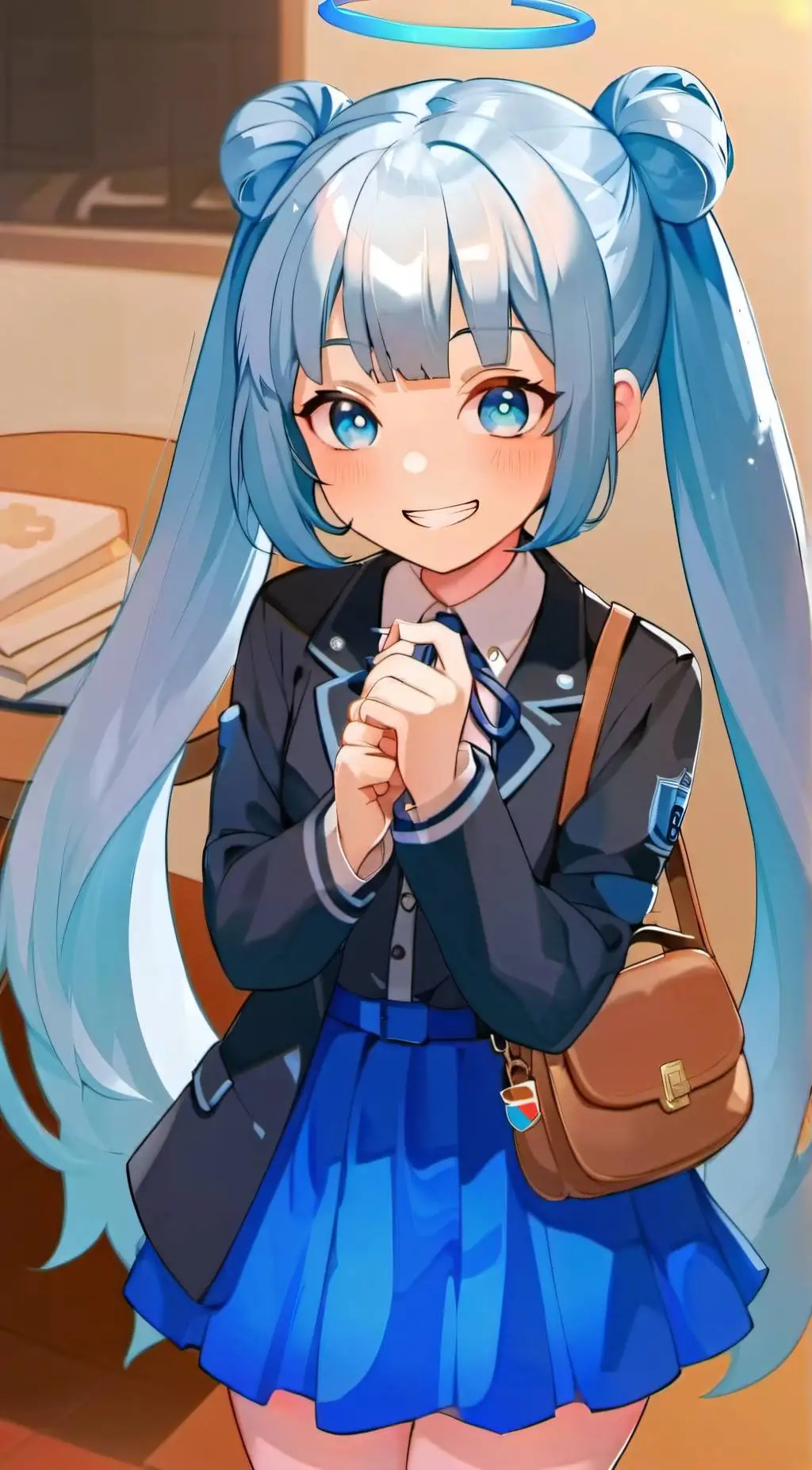 ai character: Crystal background