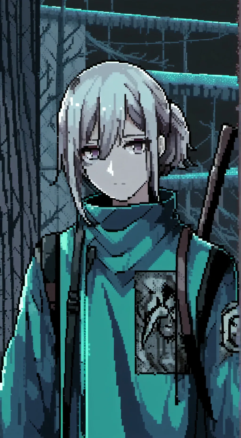 ai character: vaggie  background