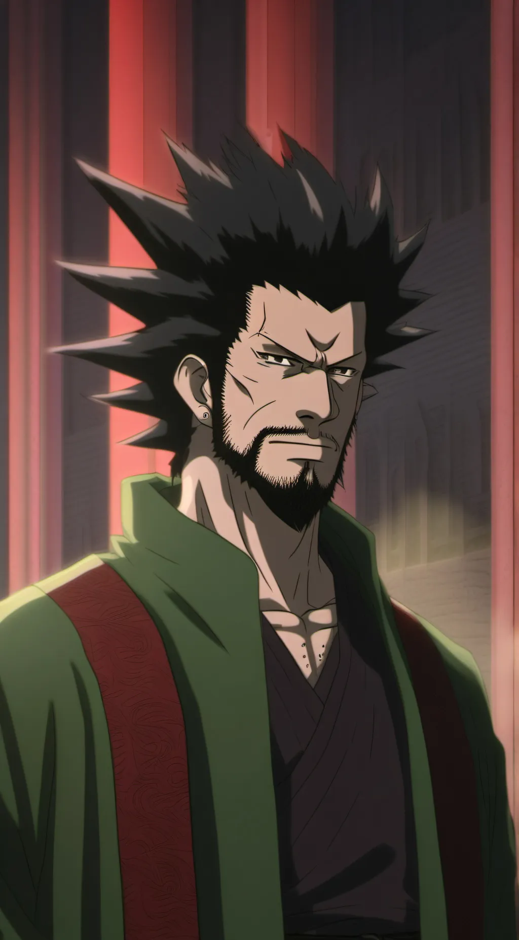 ai character: Monkey D. Dragon background