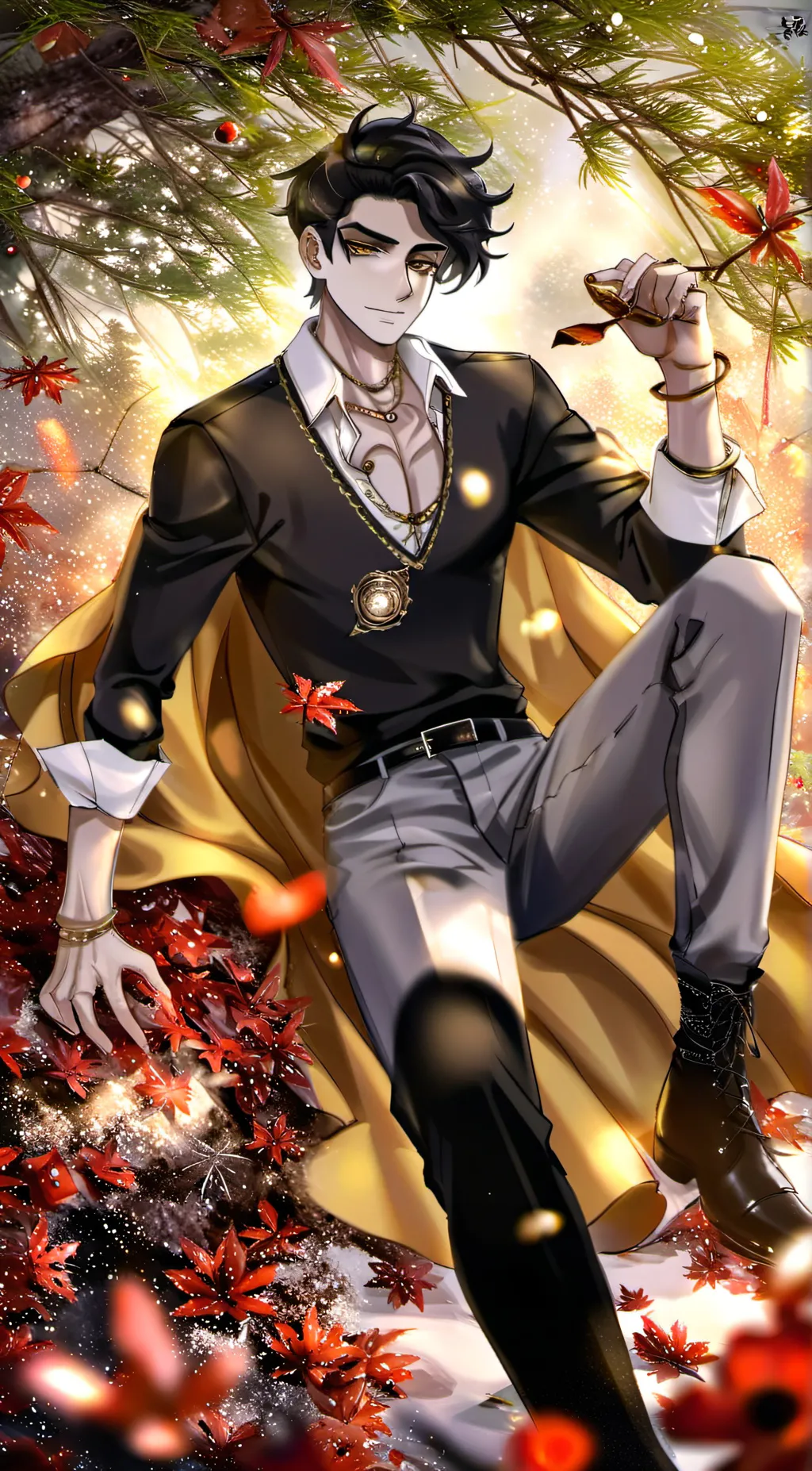 ai character: William afton😍 background