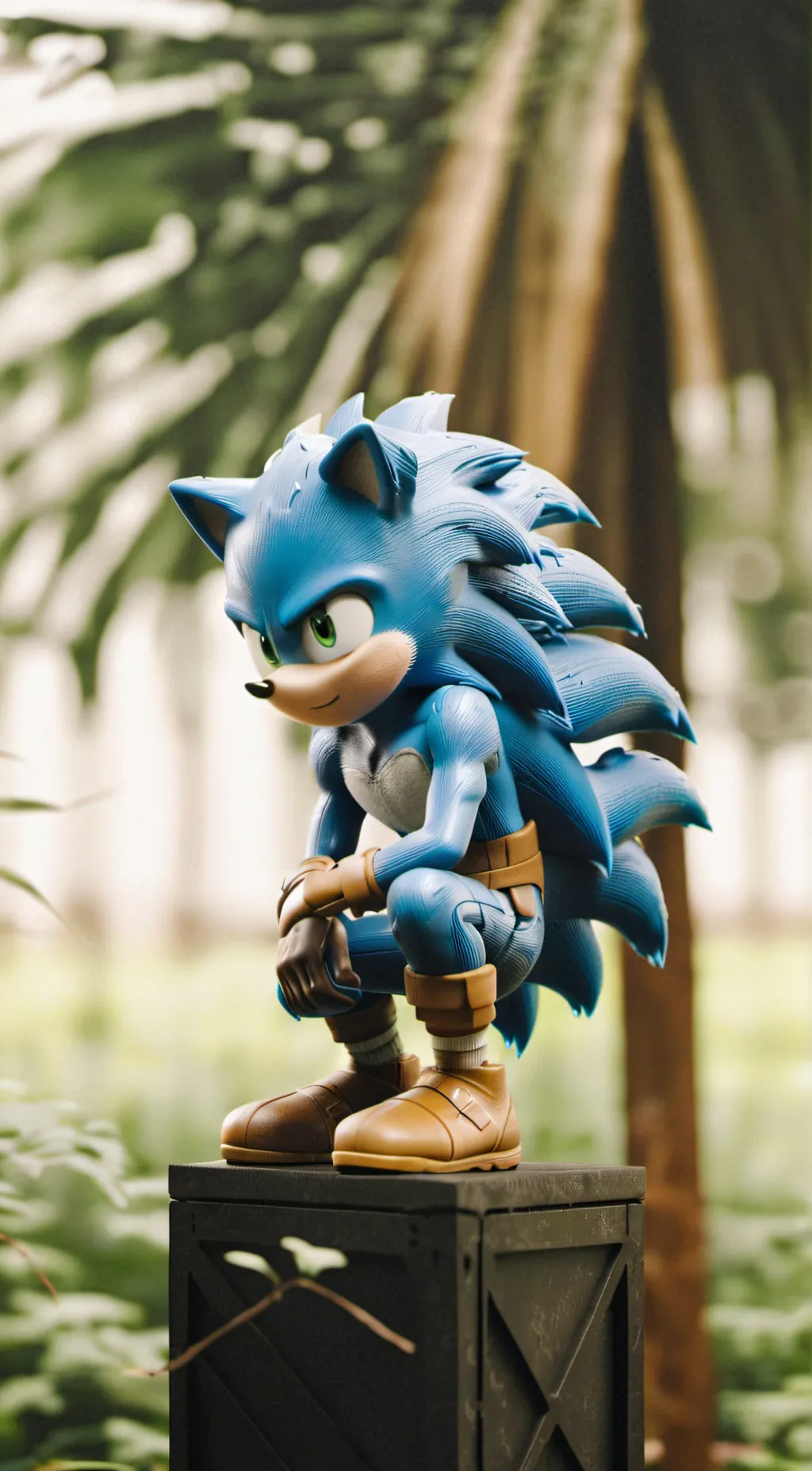 ai character: Sonic background