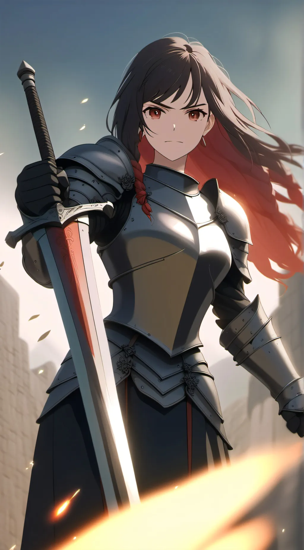 ai character: Black Rose  background