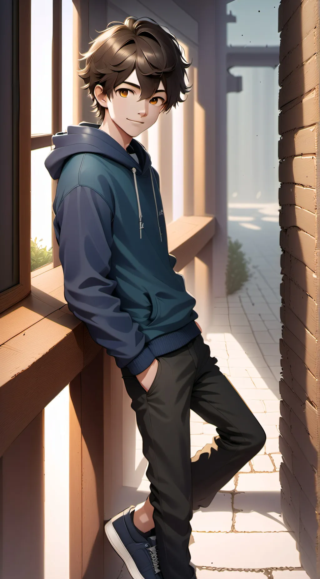 ai character: Ethan background