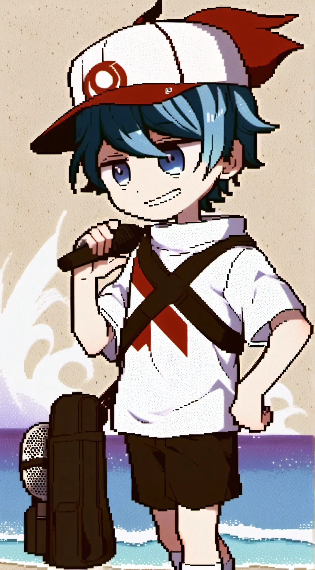 ai character: fnf fakerlyrics background