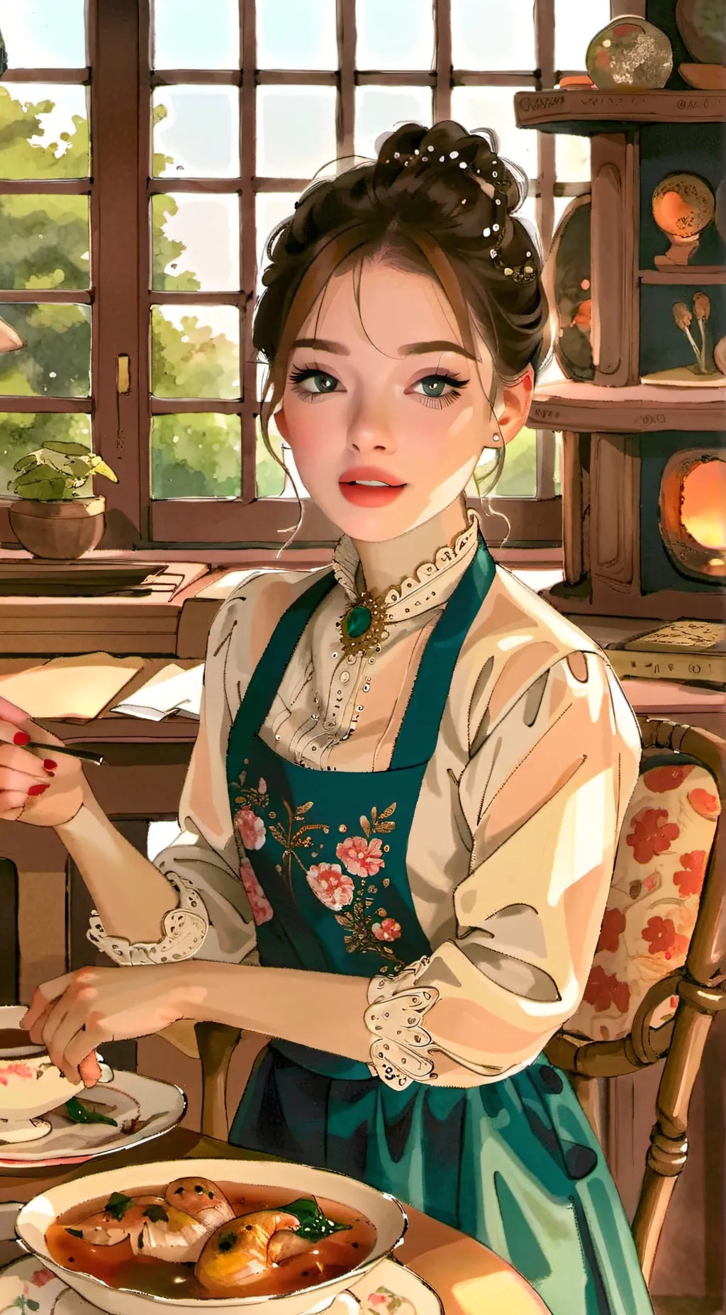 ai character: Kaka background