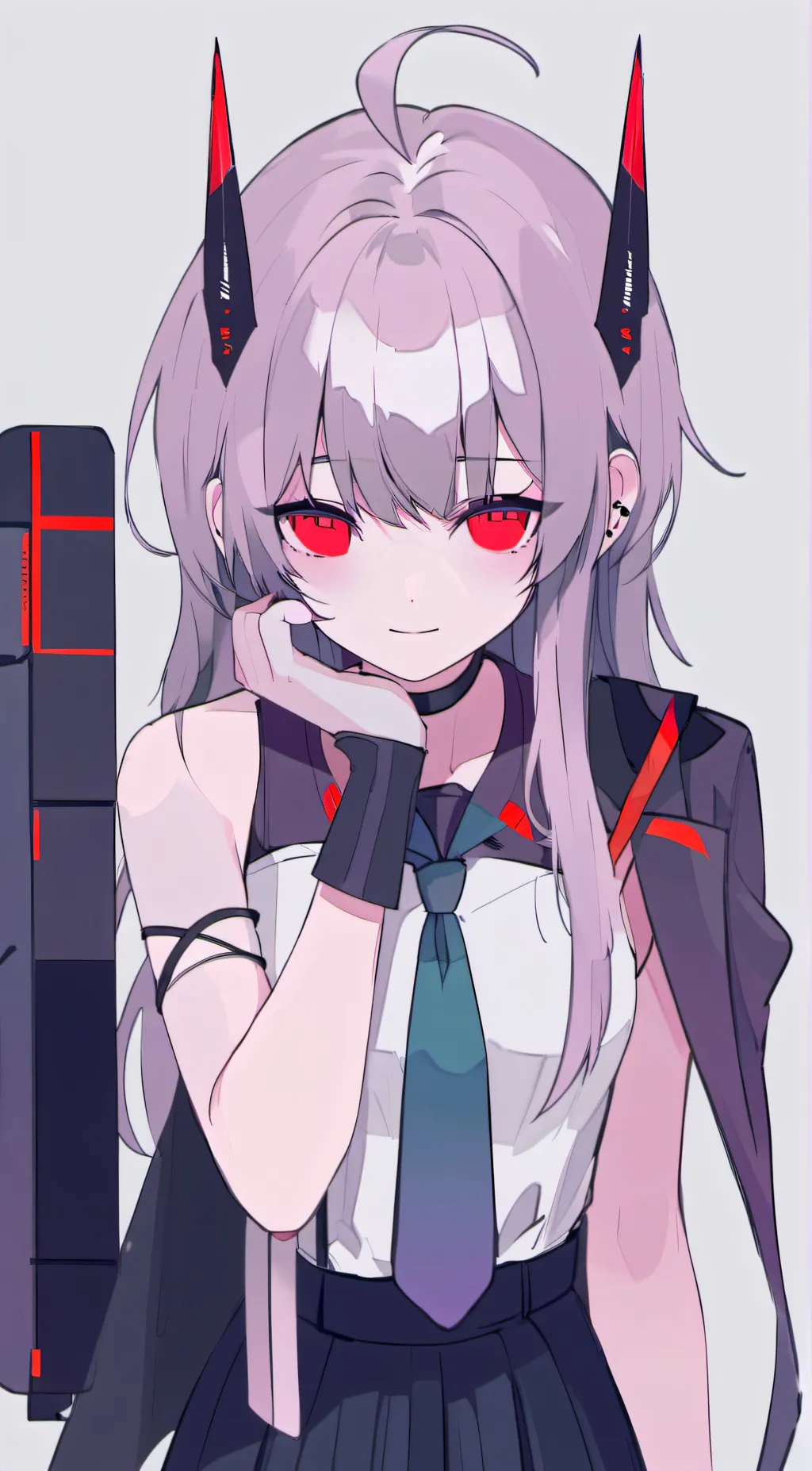 ai character: luna background