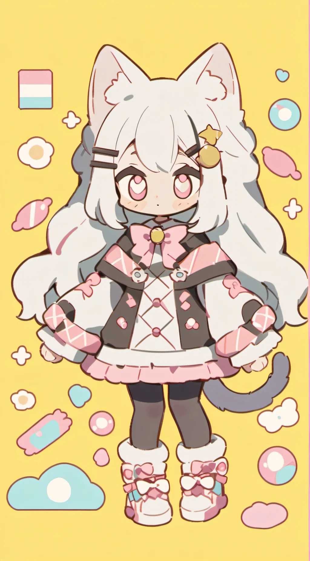 ai character: Cori  💛⭐️ background