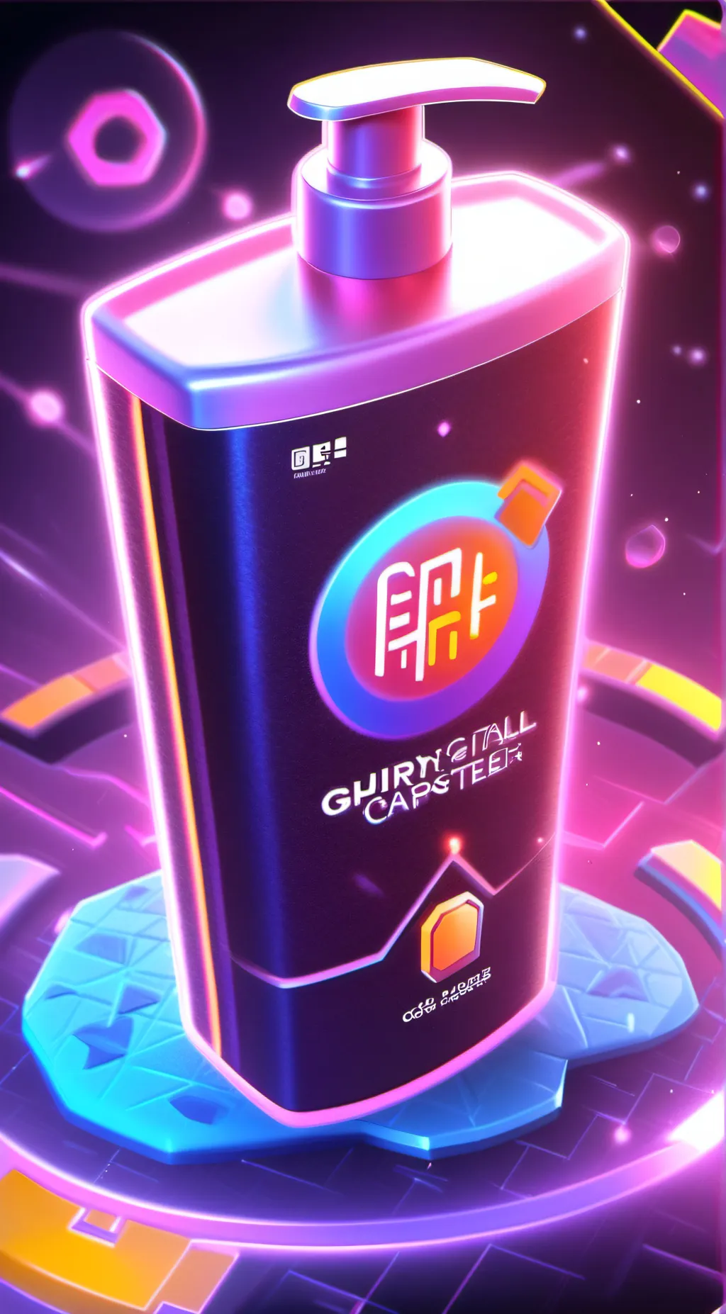 ai character: Shampoo meme background