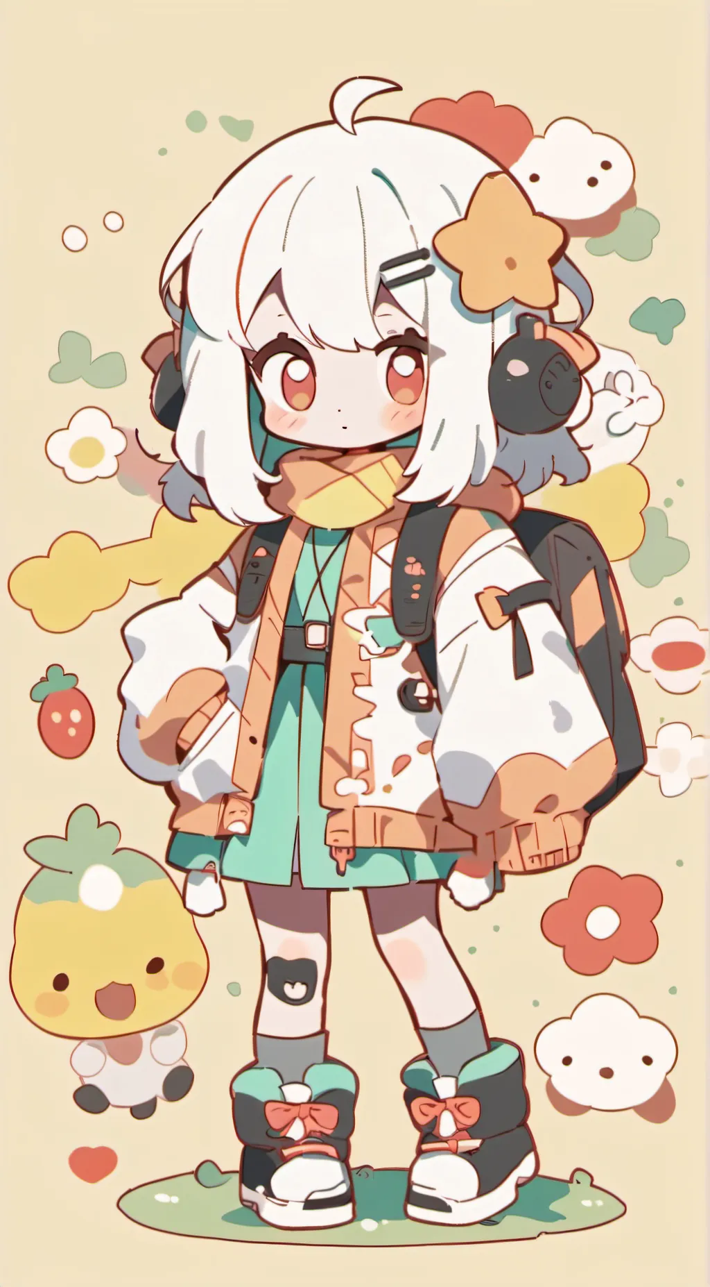 ai character: Jojo background