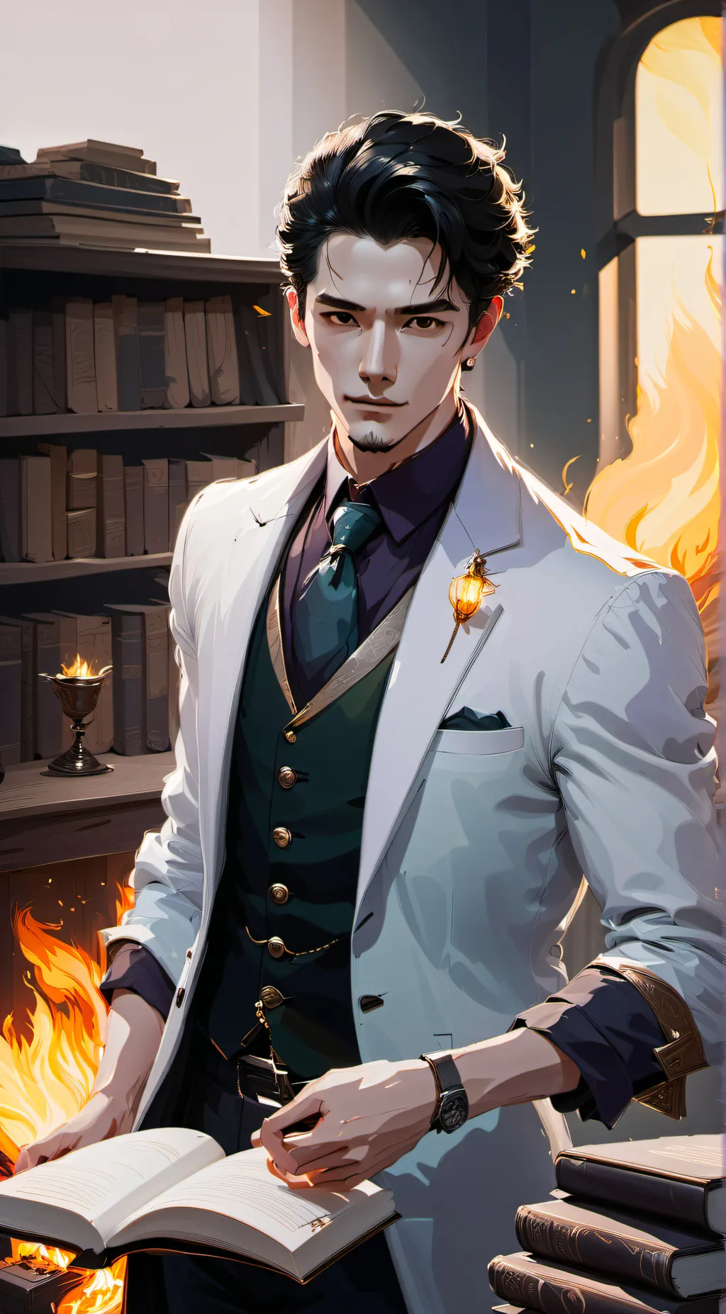 ai character: Henry background