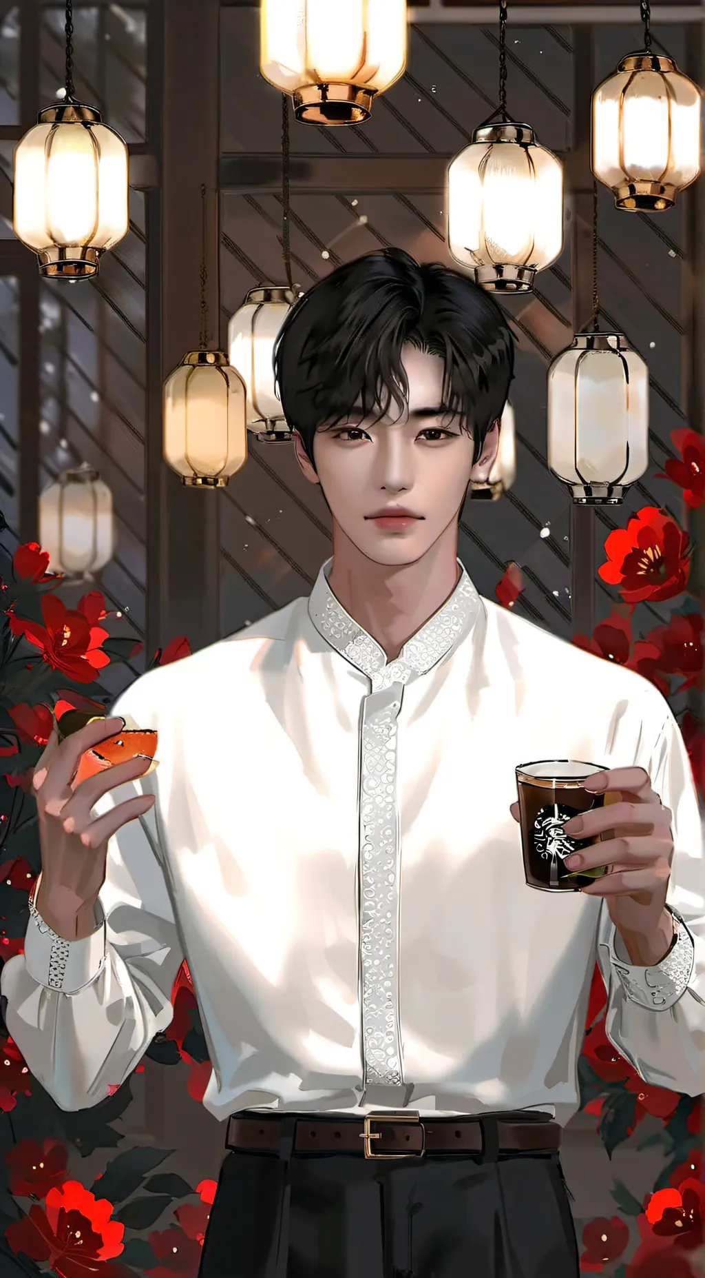 ai character: chaewon background