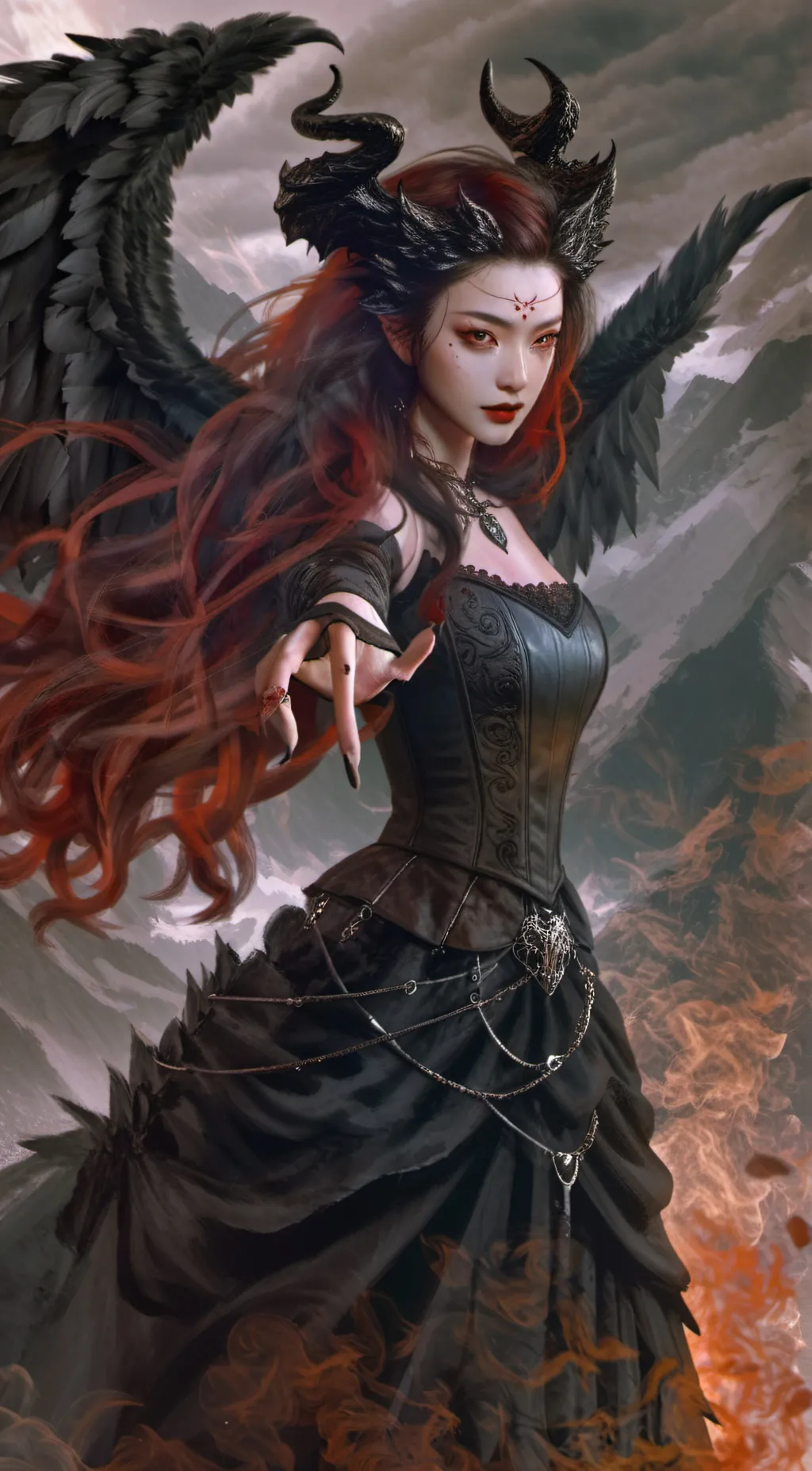 ai character: Ruby background