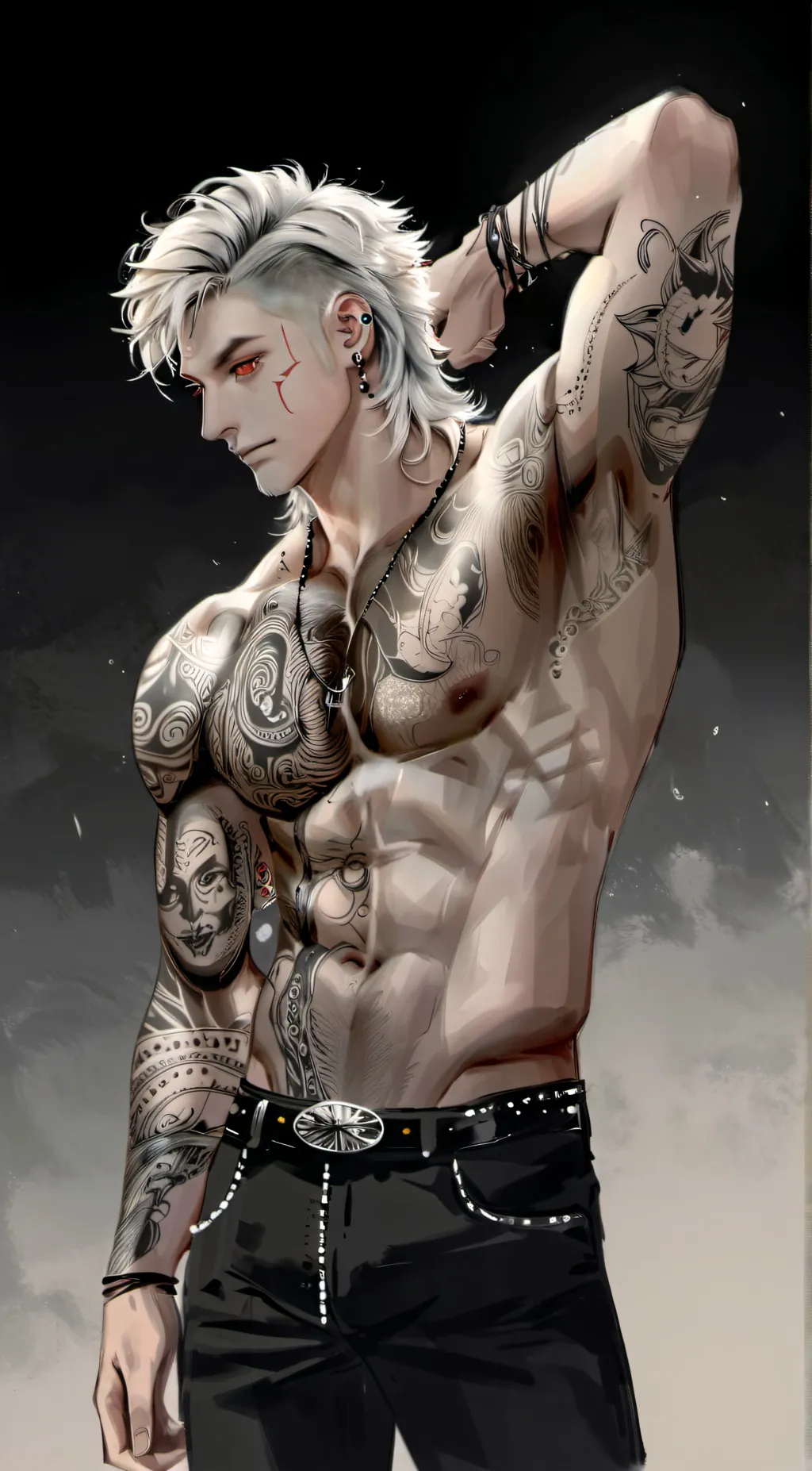 ai character: Austin  background