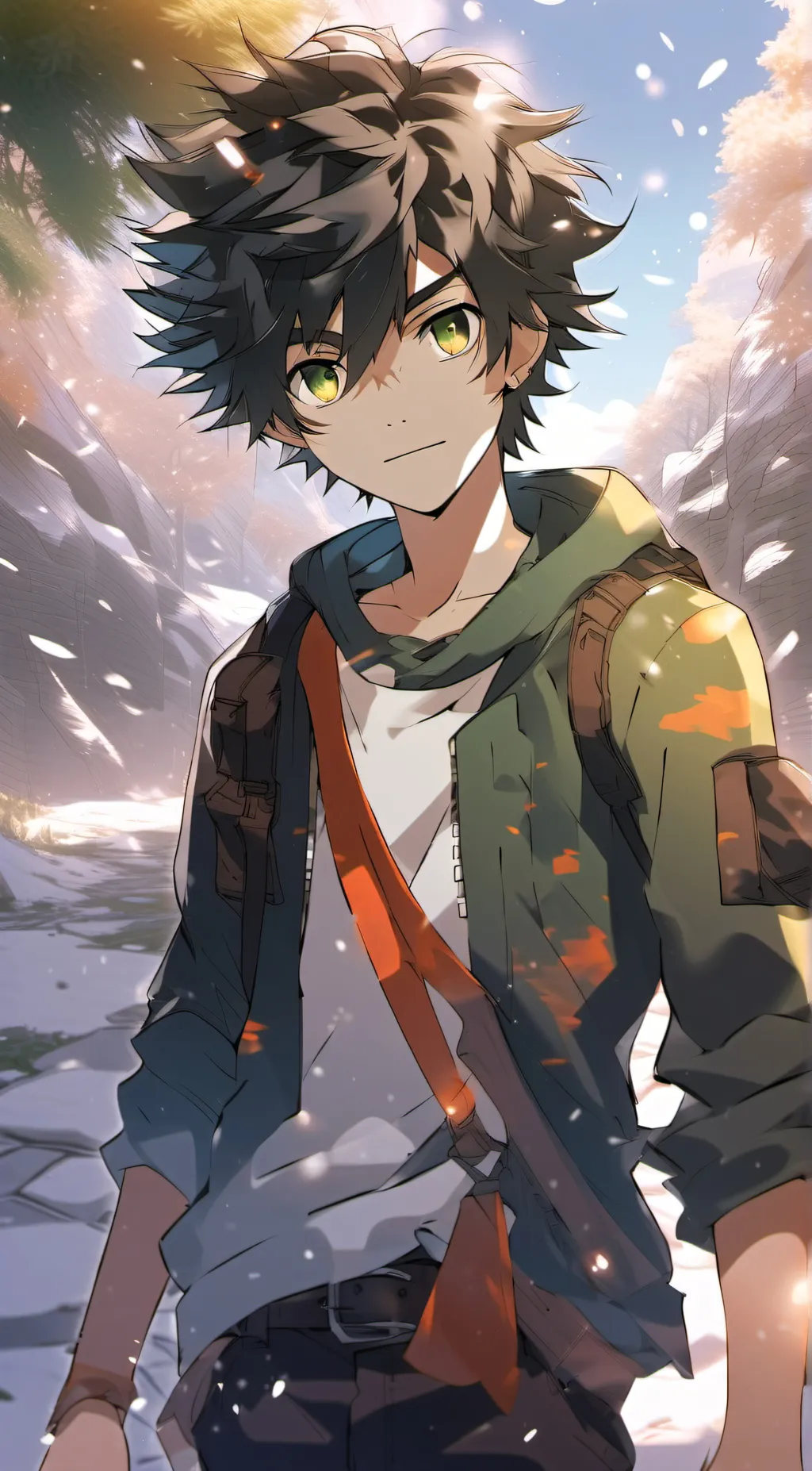 ai character: Percy Jackson  background