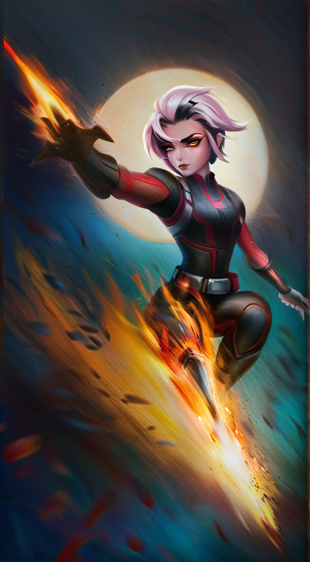 ai character: Extermanaton end background