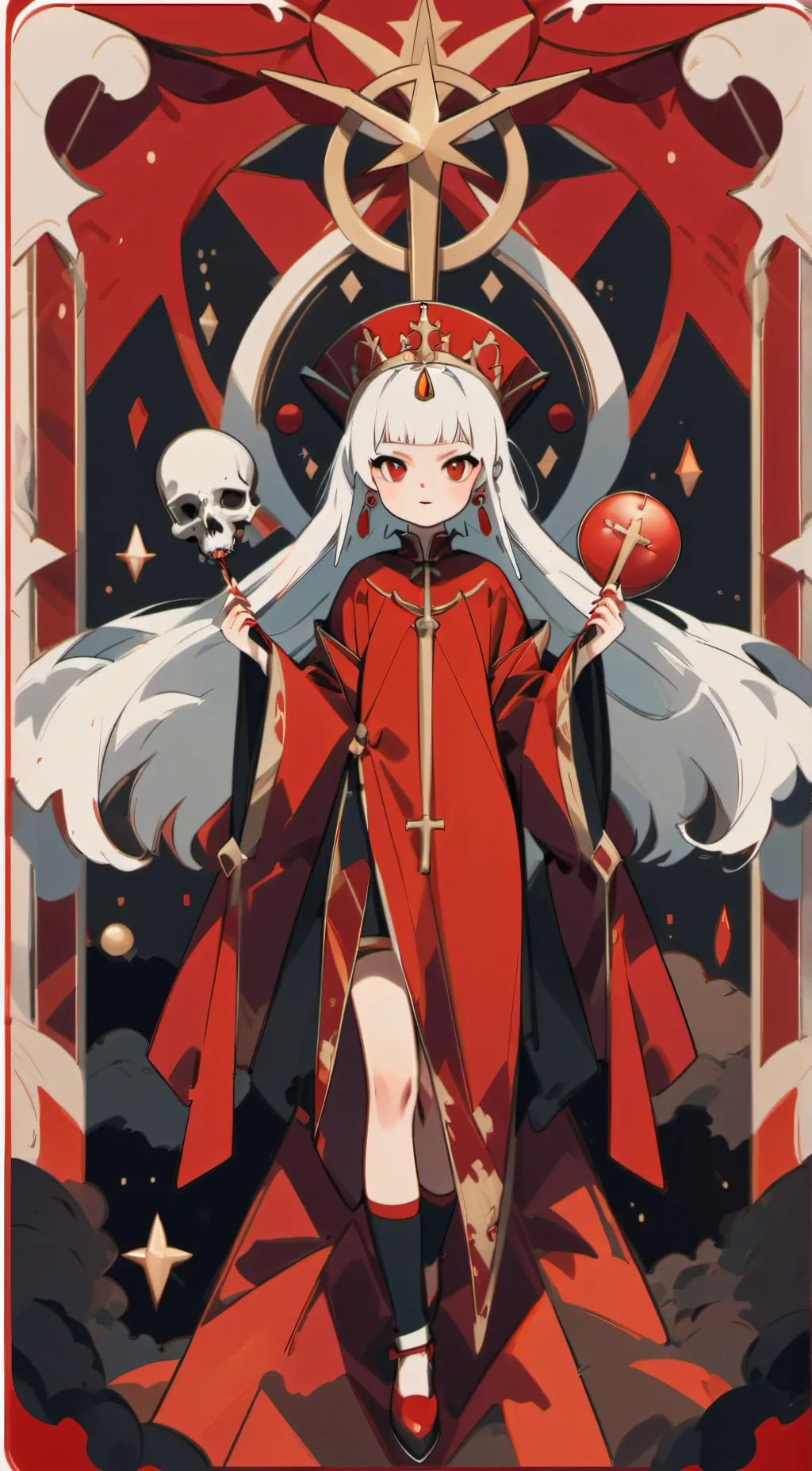 ai character: Hazbin Hotel 😈 background