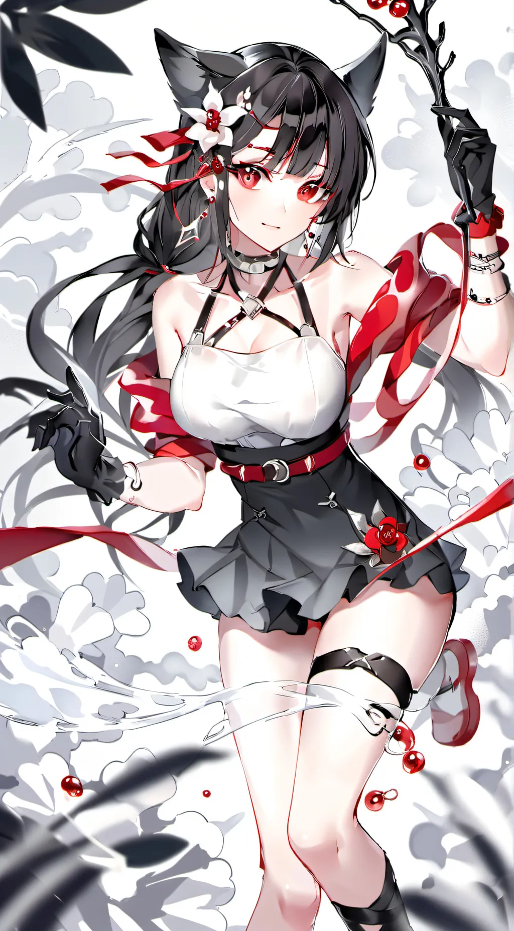 ai character: slay girl>.< background