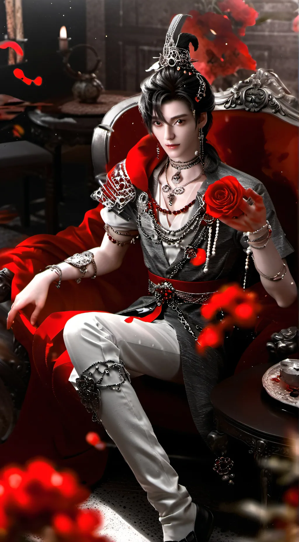 ai character: Lucas background