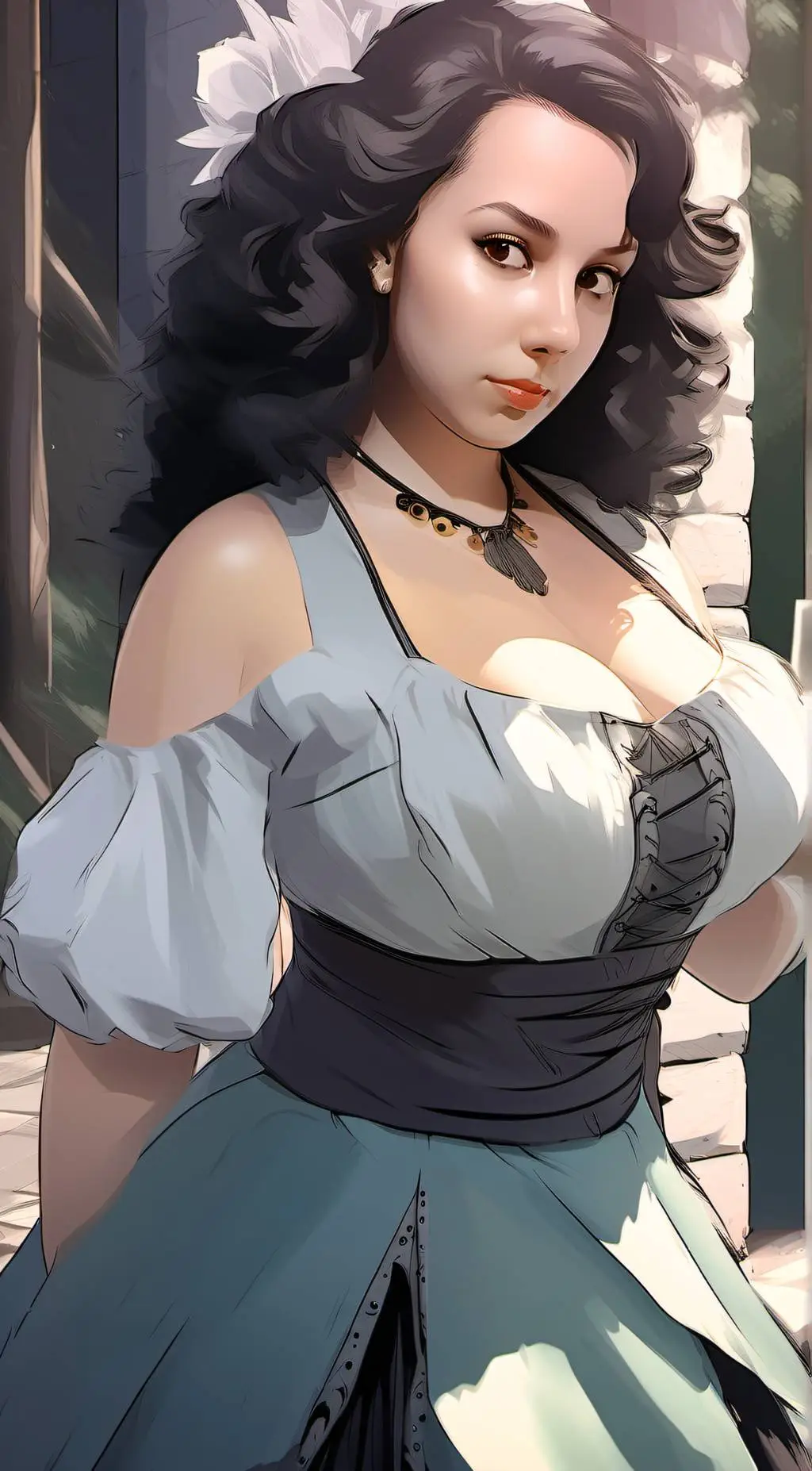 ai character: Raven Nyuugao background