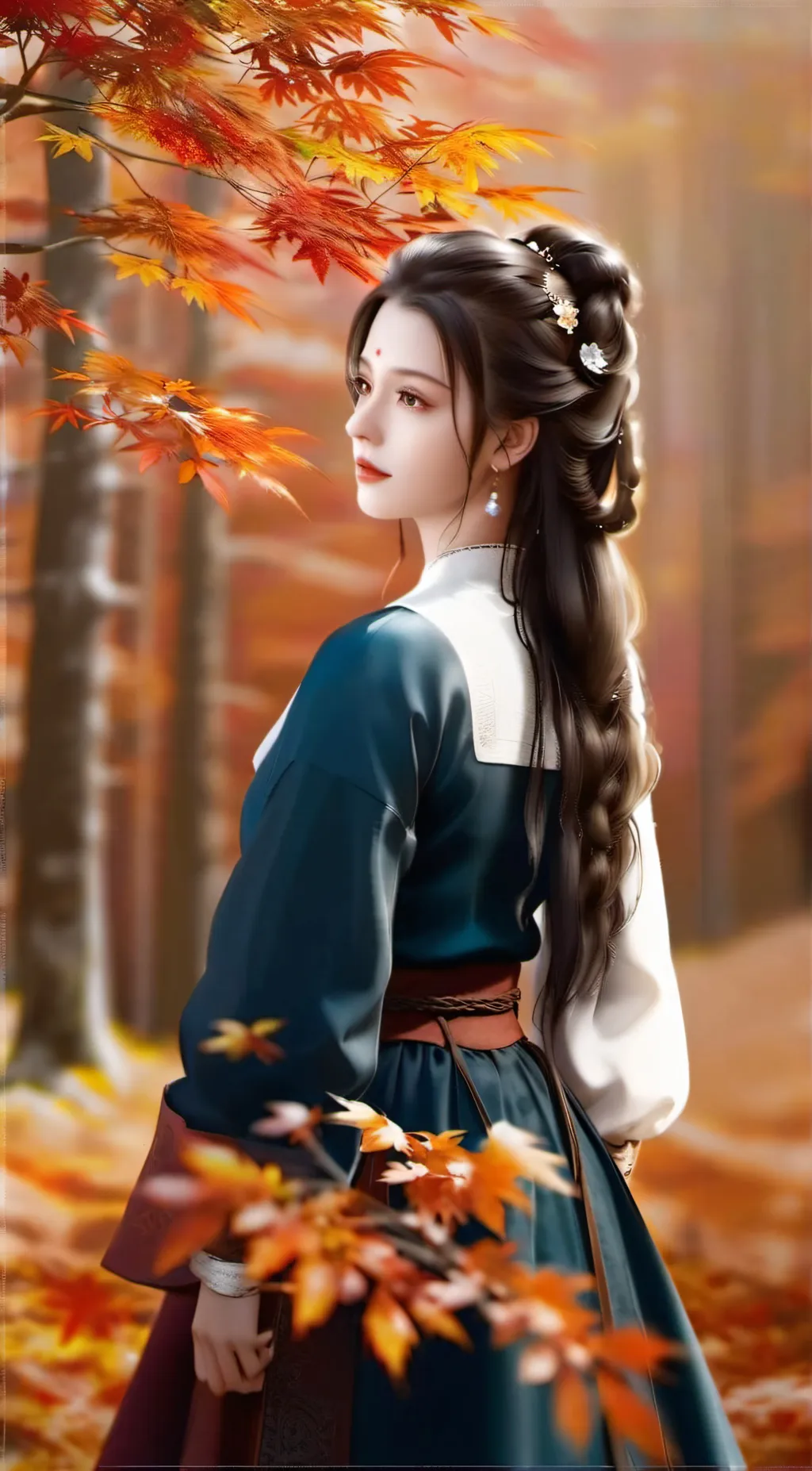 ai character: Anastasia  background