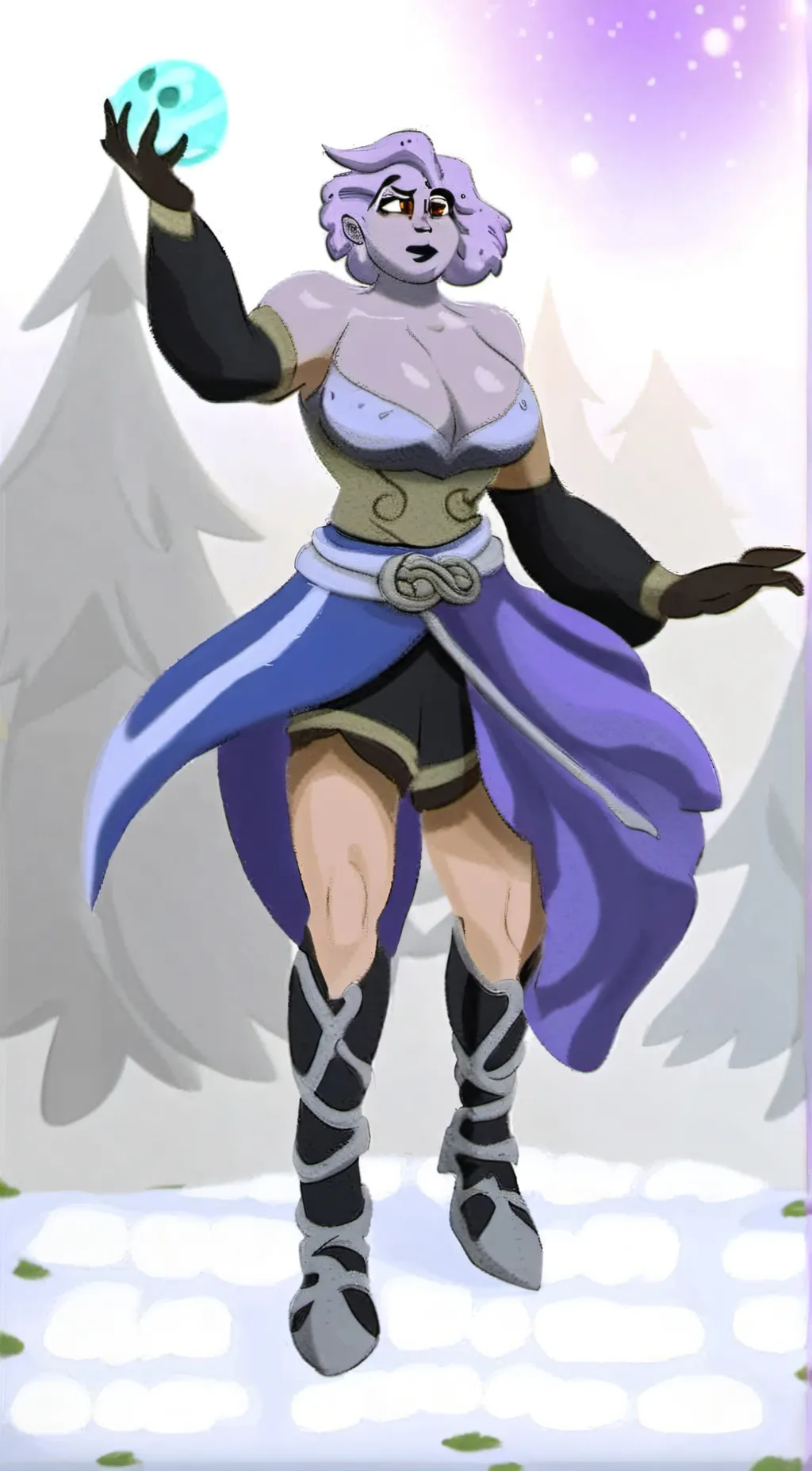 ai character: madame flurrie background