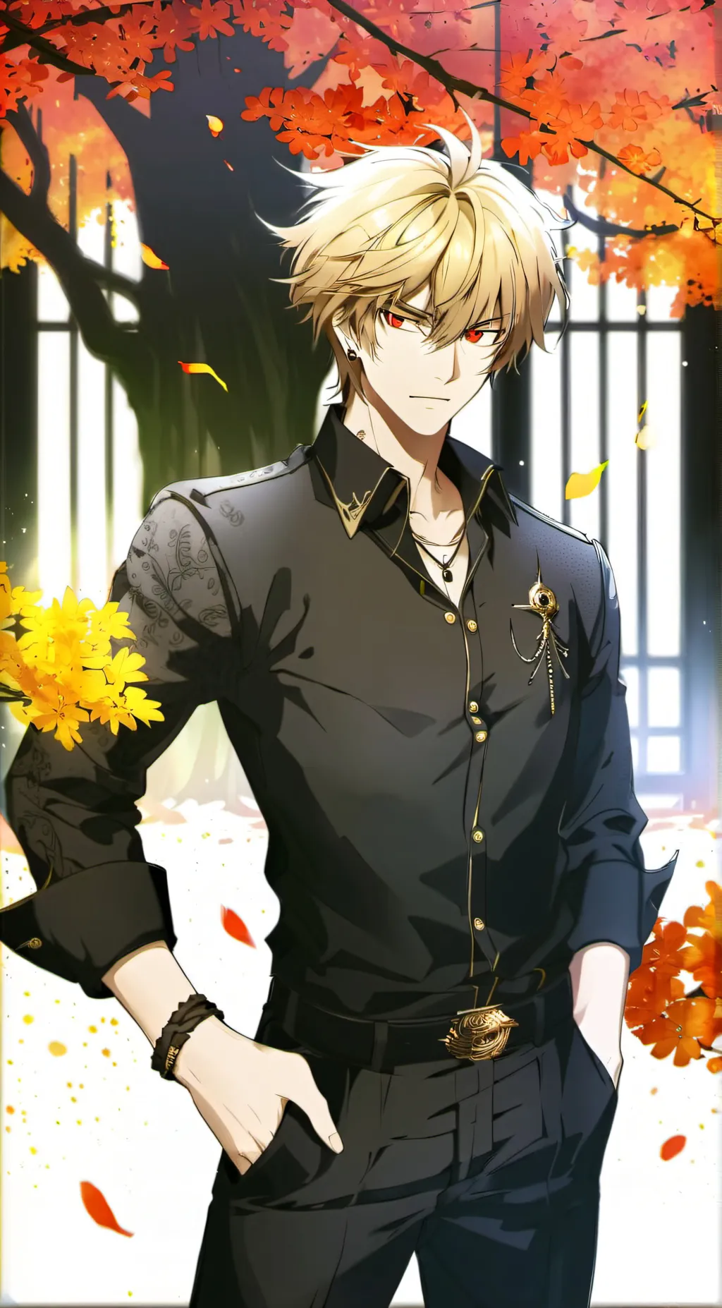 ai character: Bakugo background