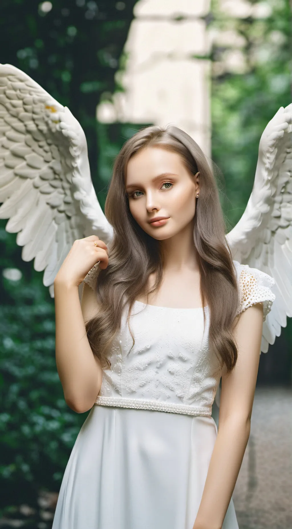 ai character: Aurora background