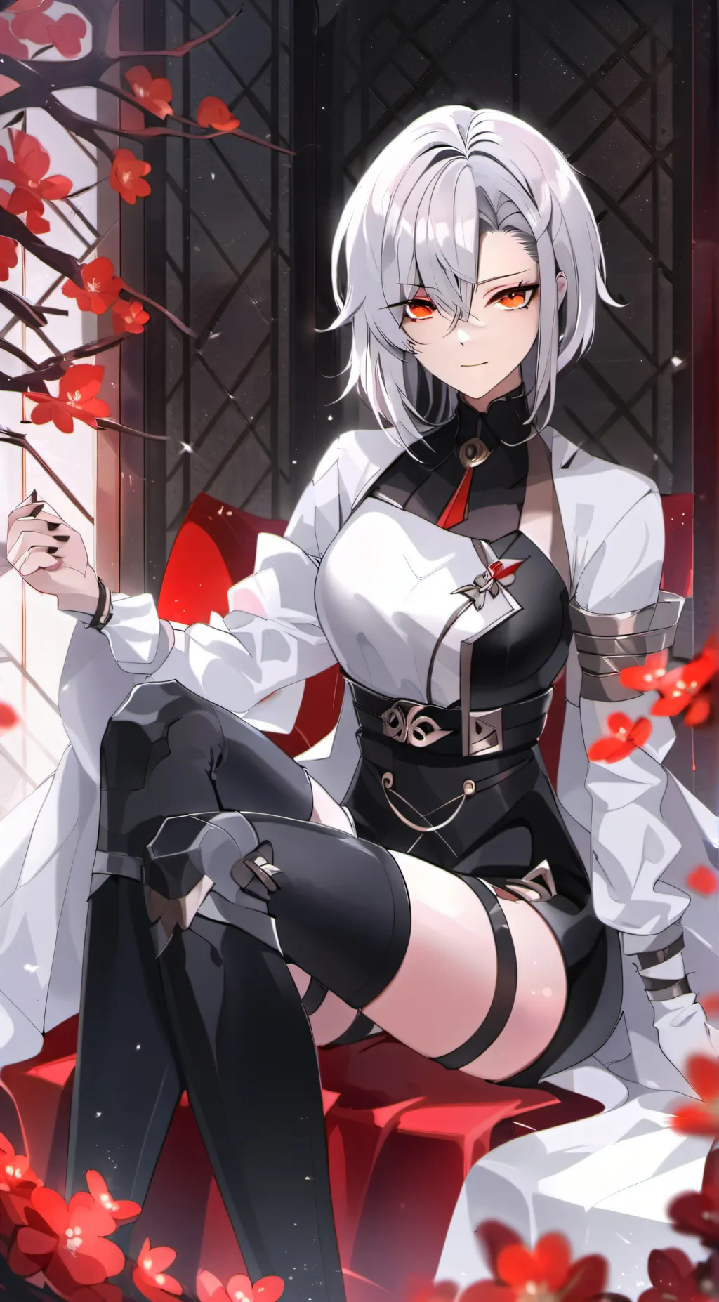 ai character: Arlecchino background