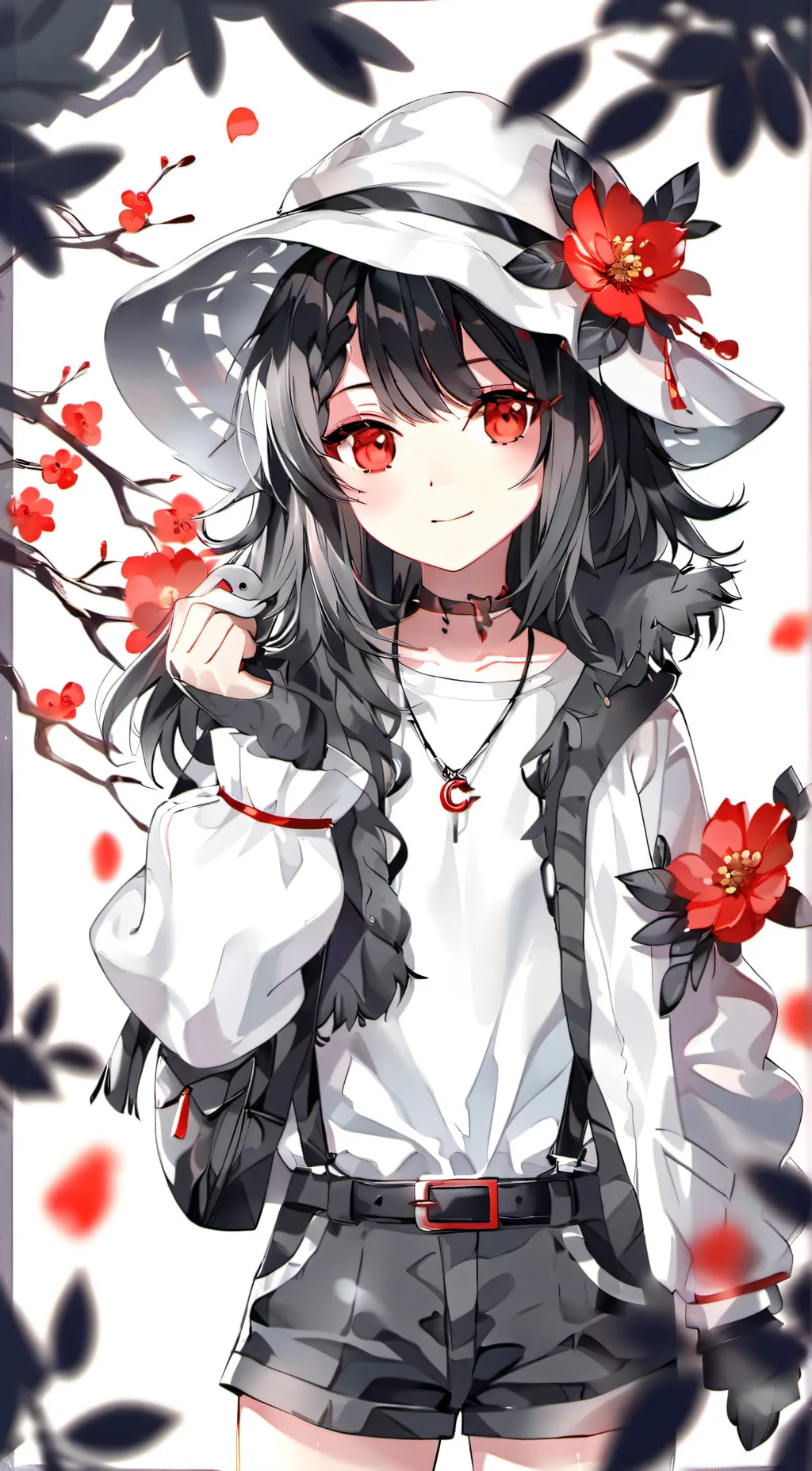 ai character: mya asher  background