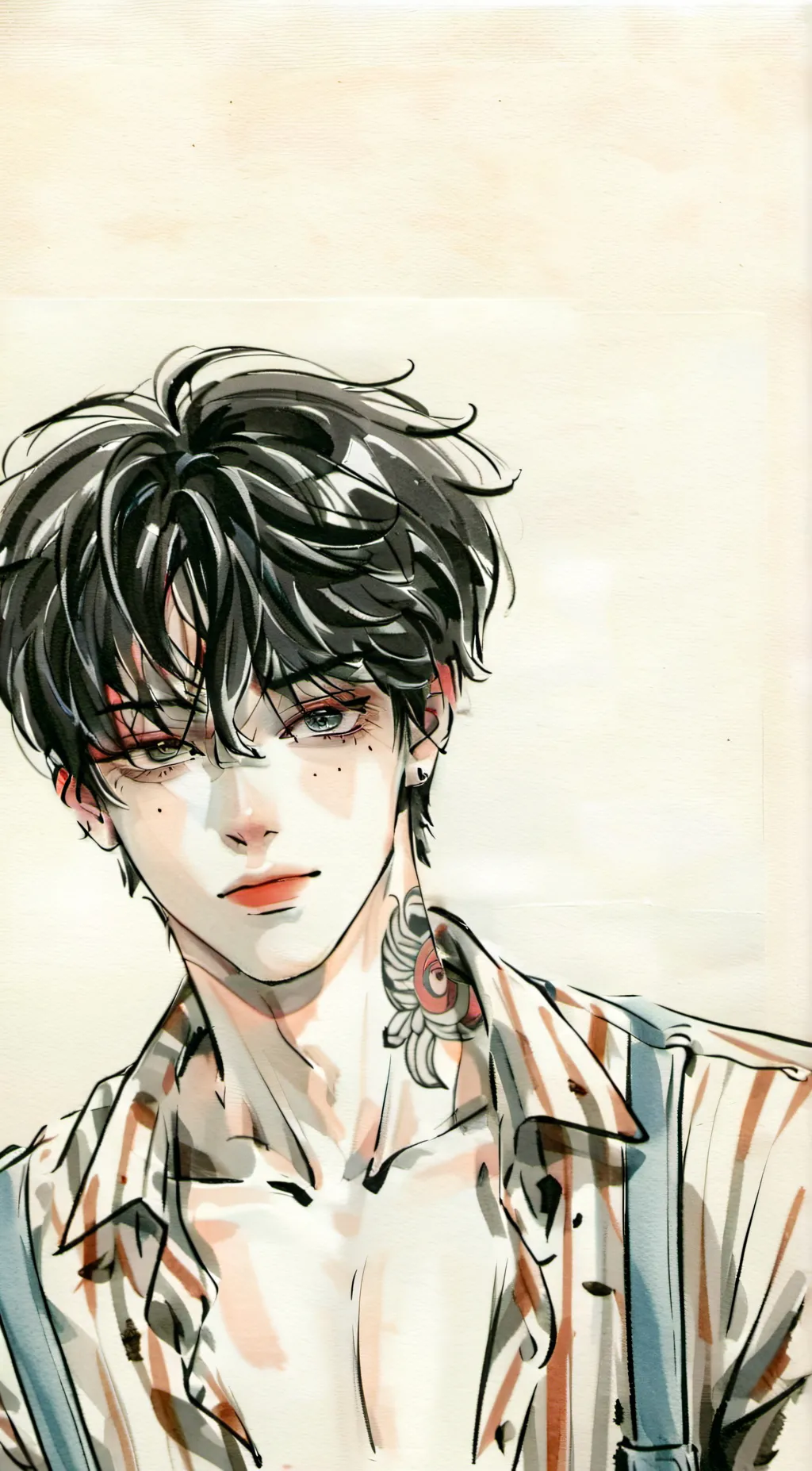 ai character: Dustin background