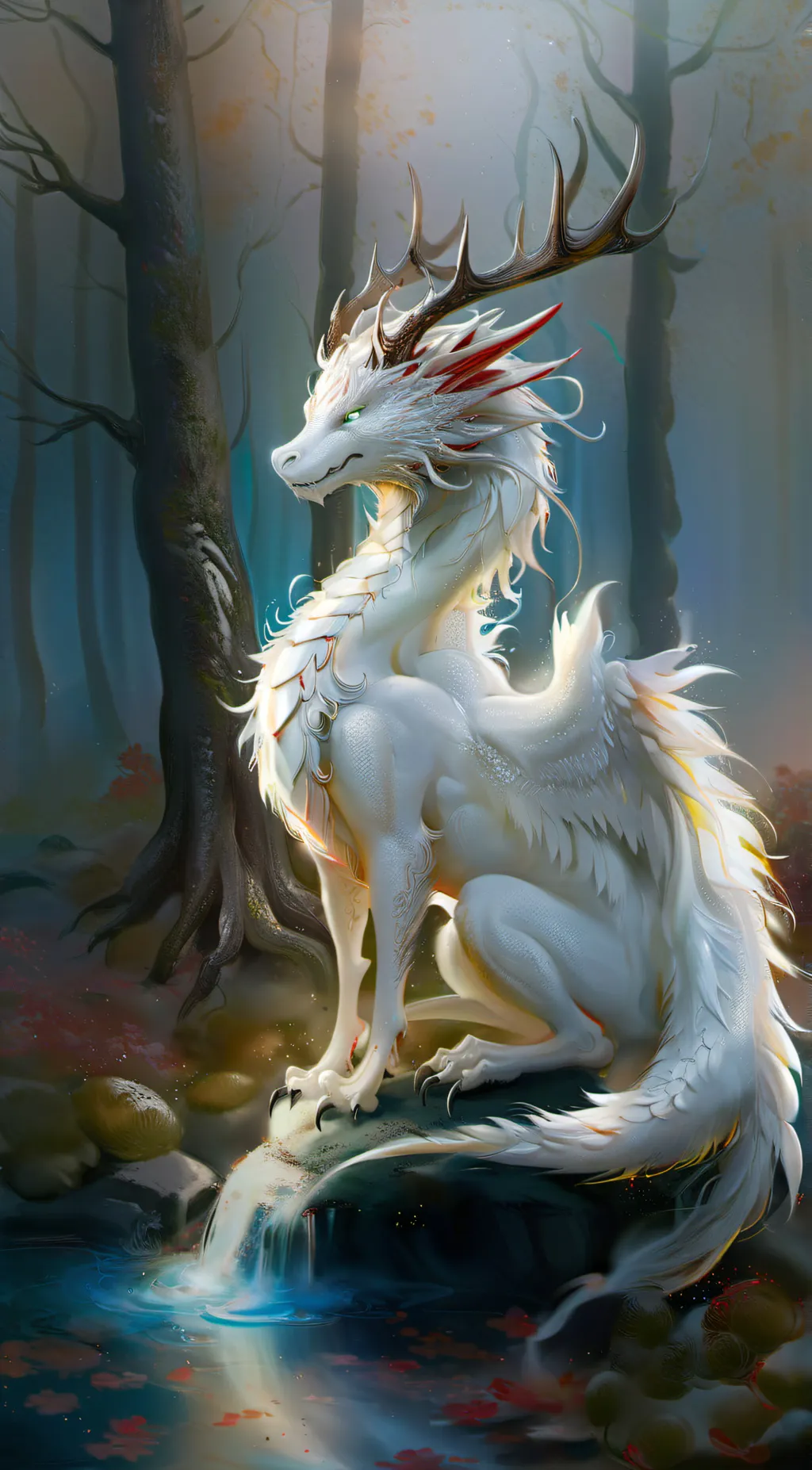 ai character: King  Fang background