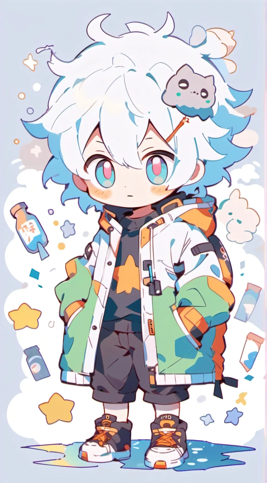 ai character: ✦♥︎Levi♥︎✦ background