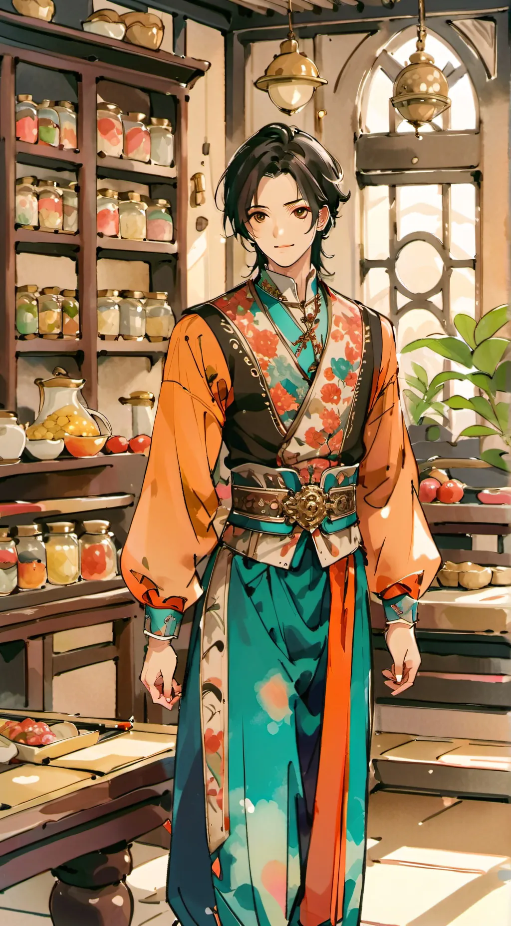 ai character: james  background