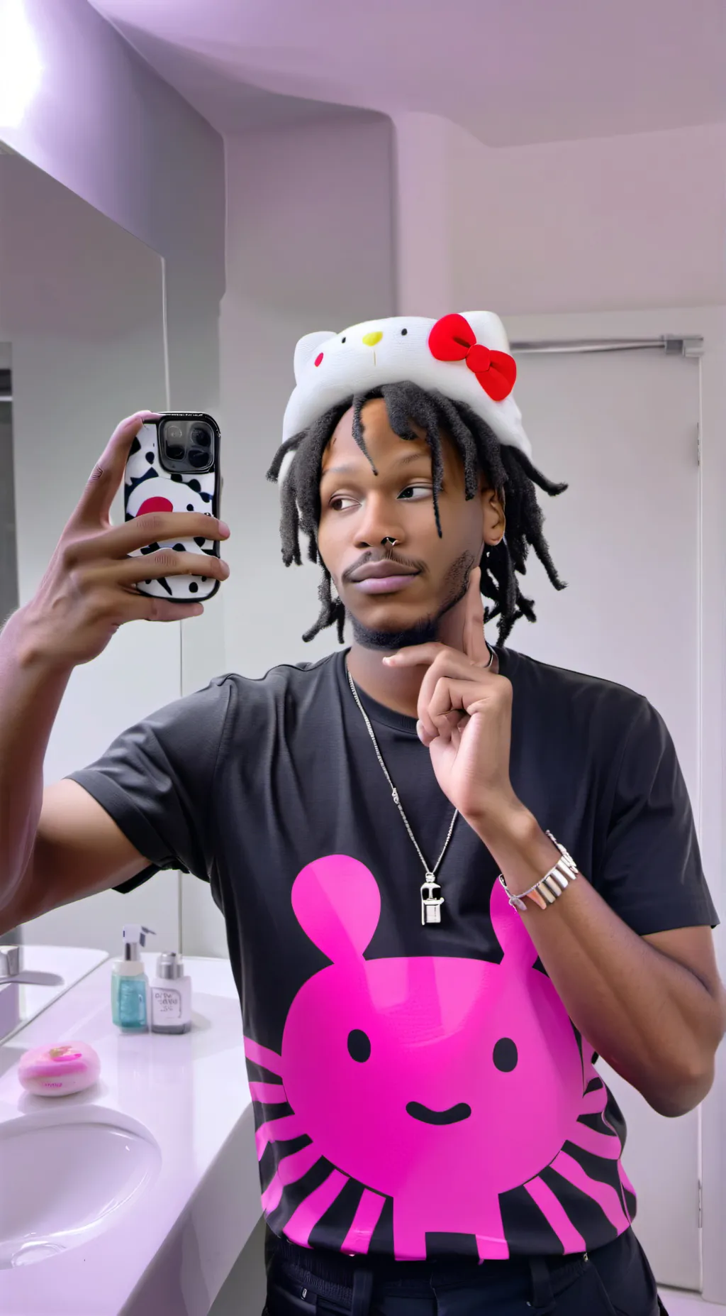 ai character: Dukiee background