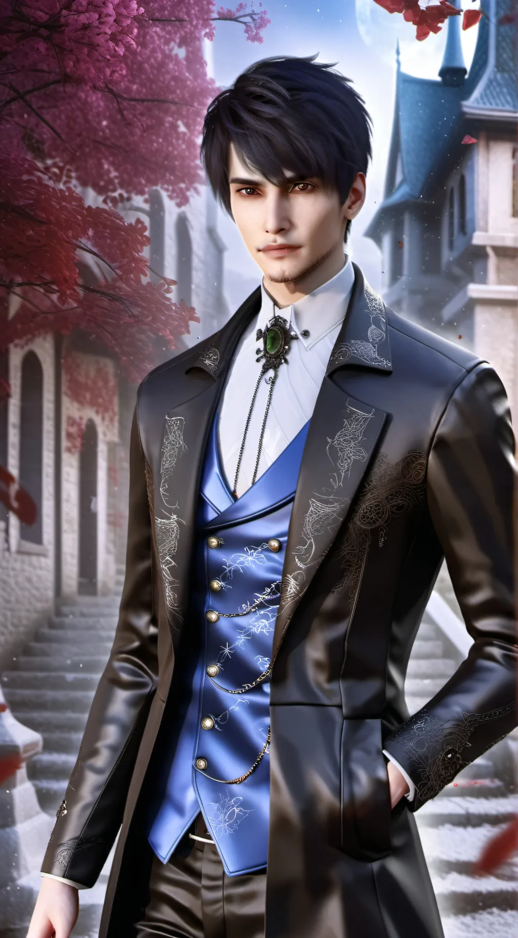 ai character: Sam golbach background