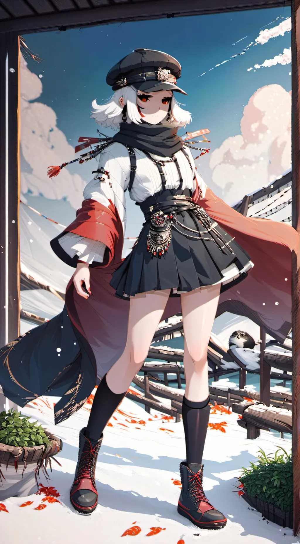 ai character: Femboy background