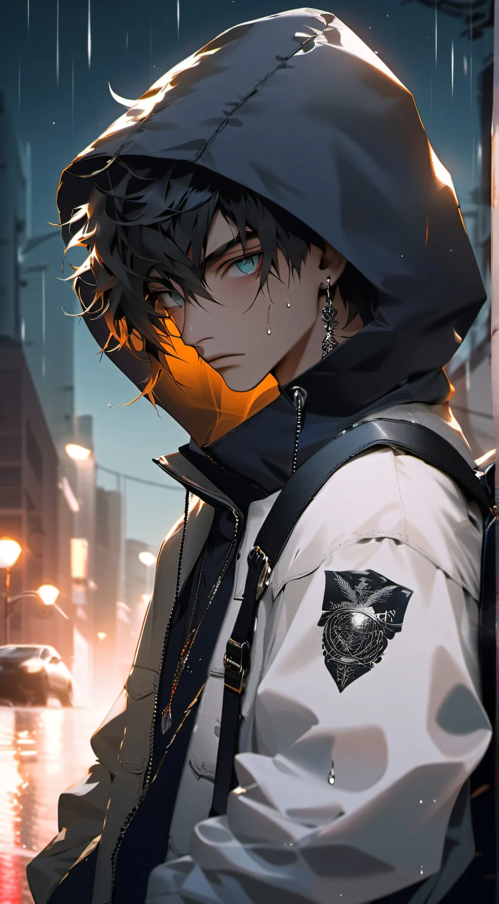 ai character: Sketch background