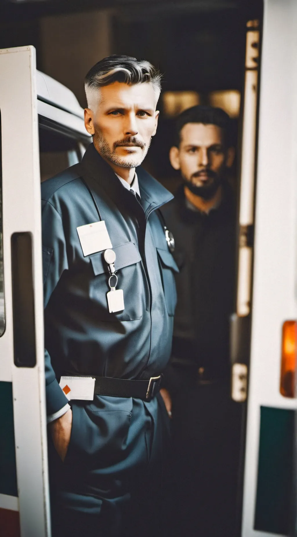 ai character: Ambulance  background