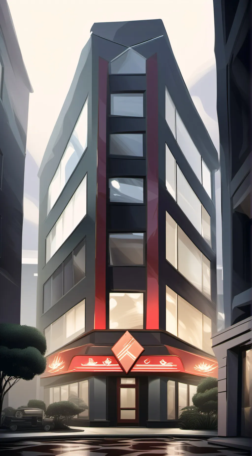 ai character: Helluva Hotel background